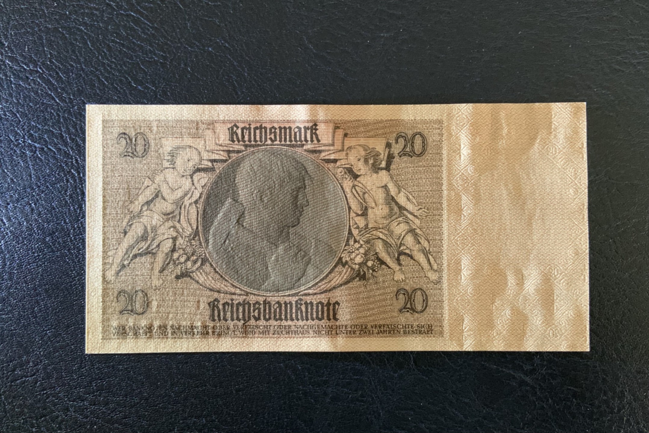 收藏联盟Quantum Auction 第235期拍卖 德国(魏玛共和)1929年20马克 品相UNC 西门子公司创始人 维尔纳 .冯.西门子