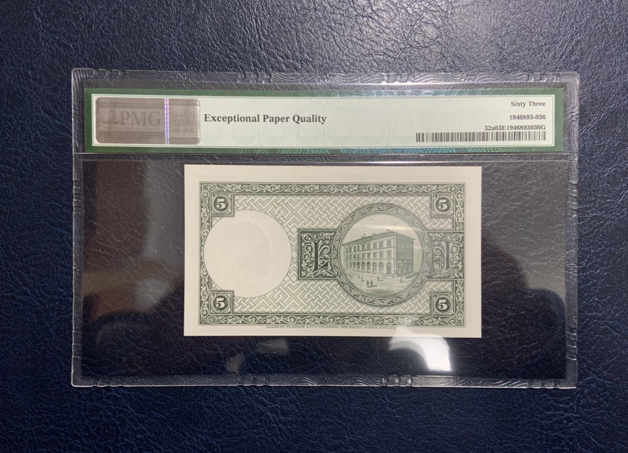 收藏联盟Quantum Auction 第235期拍卖 冰岛1928年5和10克朗 PMG63e PMG65 首发同号 小号 72号 BWC精品