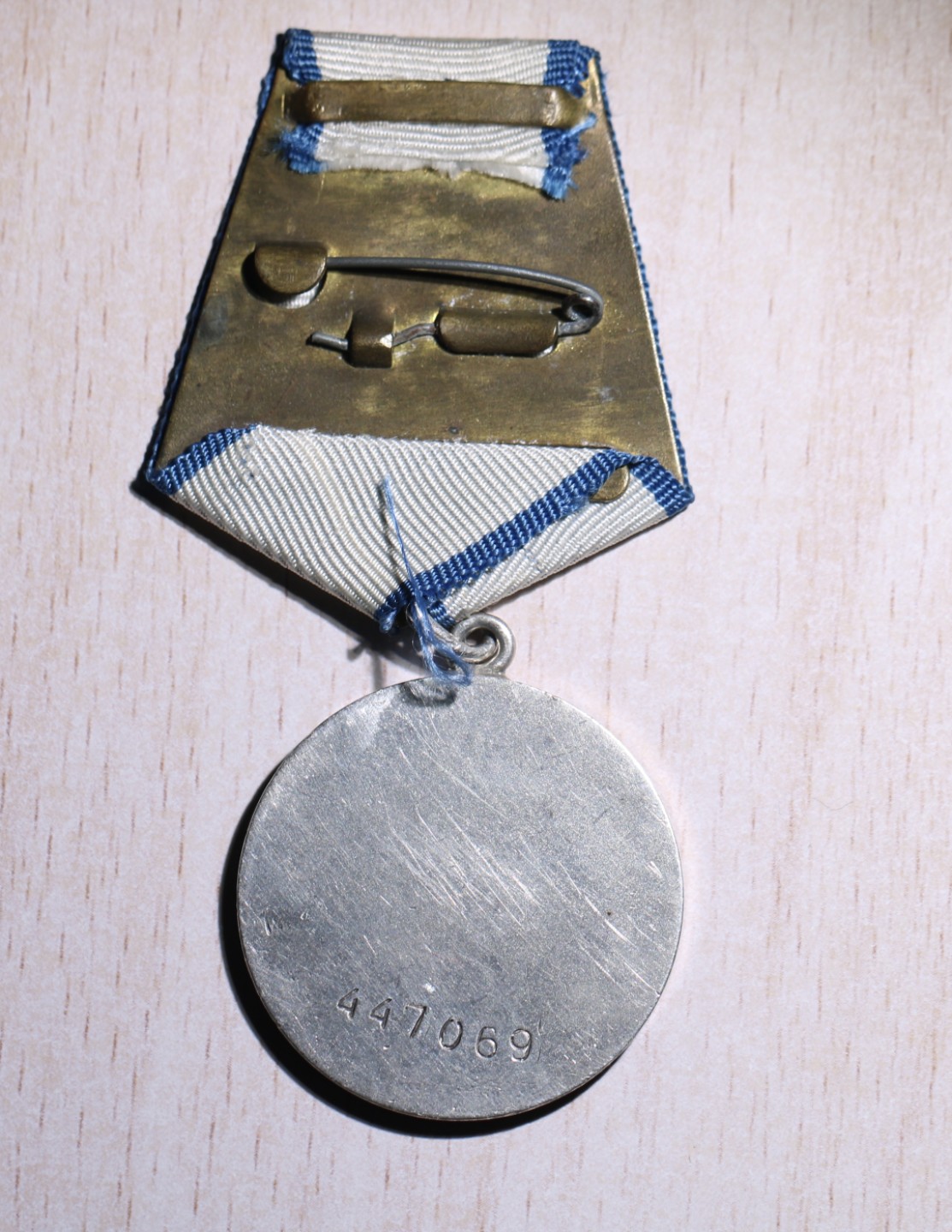 大猫徽章拍卖第217期 苏联勇敢奖章三 档案齐全