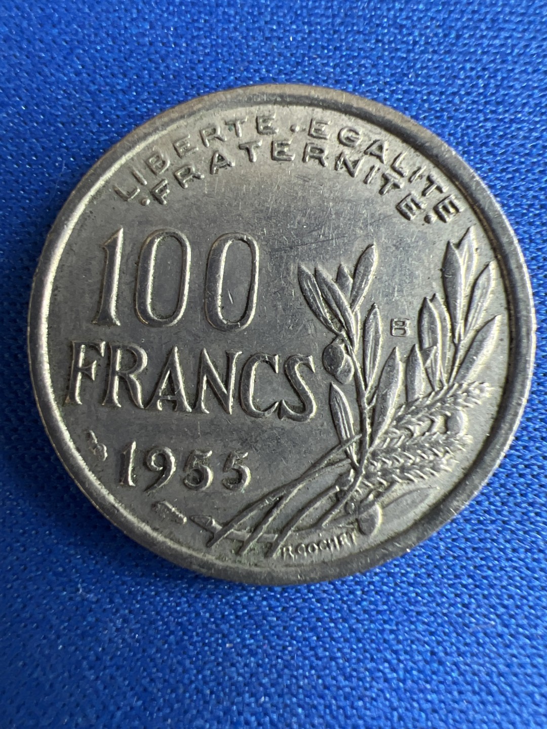 泡泡堂微拍第七十三幕硬币捡漏可累计专场👿👿，零佣金，零押金，累计满二十元包邮，接受代拍业务 法国B版100法郎