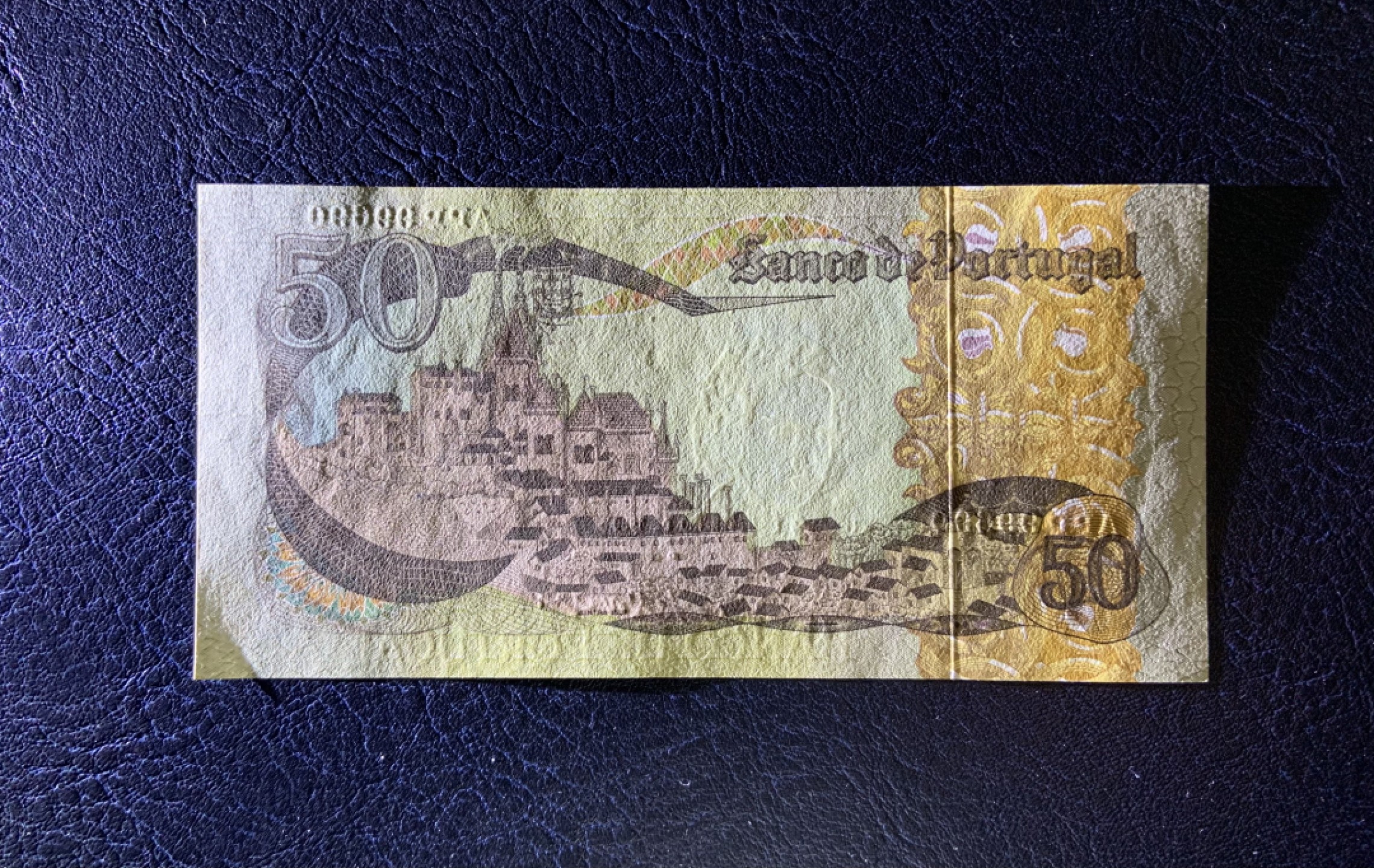 收藏联盟Quantum Auction 第236期拍卖 葡萄牙1980年50埃斯库多 品相UNC 号码无47 倒置号