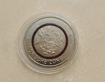 【币将精彩】世界钱币拍卖（2025-11-12） - 德国2017年地球气候带5元铜币