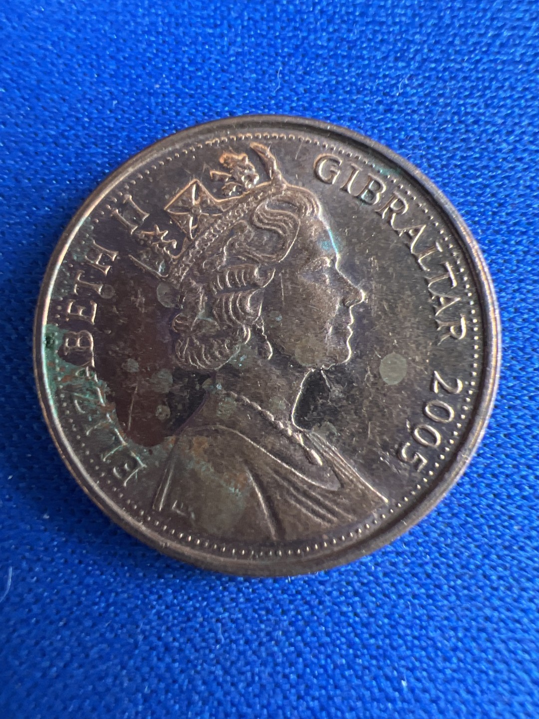 泡泡堂微拍第七十三幕硬币捡漏可累计专场👿👿，零佣金，零押金，累计满二十元包邮，接受代拍业务 英属直布罗陀2005年一便士