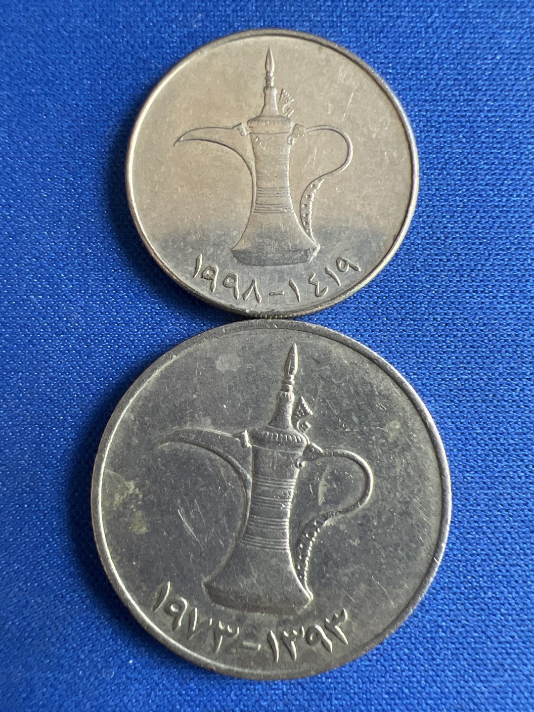 泡泡堂微拍第七十三幕硬币捡漏可累计专场👿👿，零佣金，零押金，累计满二十元包邮，接受代拍业务 阿联酋一对