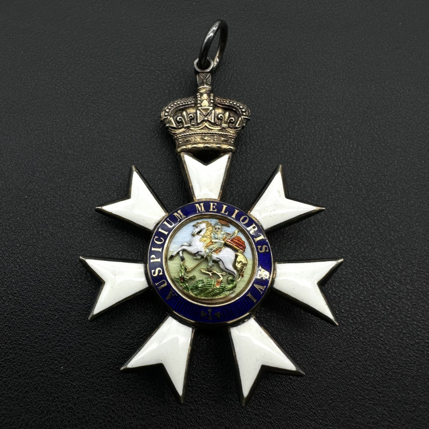 勋章奖章交易所2023年3月4日专拍 大英帝国骑士指挥官级圣米迦勒及圣乔治勋章俗称Kindly Call Me God（请叫我上帝）