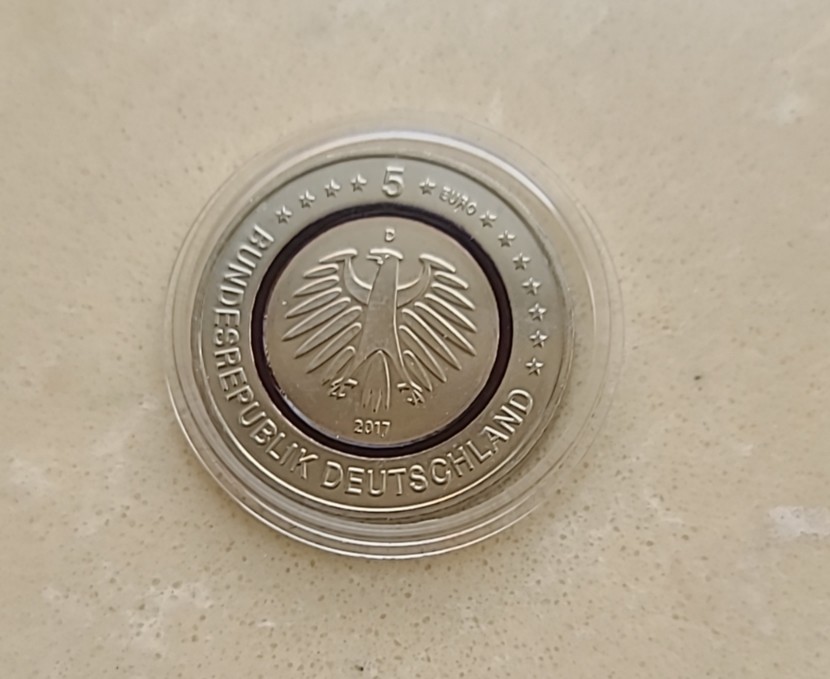 【币将精彩】世界钱币拍卖（2025-11-12） 德国2017年地球气候带5元铜币