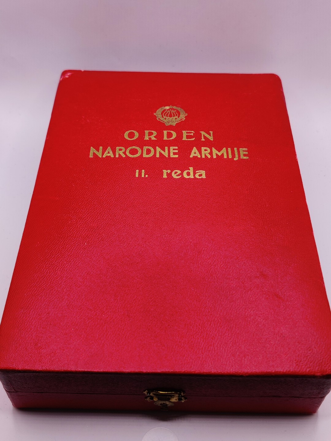 全场0元起拍 第34期 咸鱼国勋章拍卖专场 3月1日（周三）下午6：00开始 南斯拉夫二级人民军勋章（带盒略）银制+