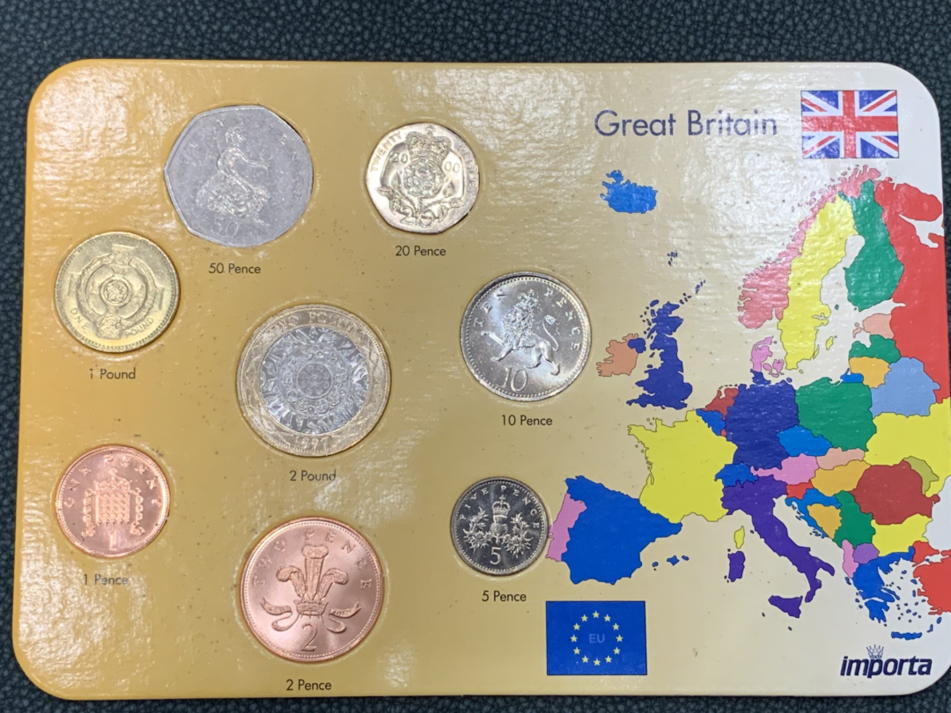 《竞宝斋》第140场-周日，周一，周四 3拍 (全场包邮) 英国 八枚套 不同面值