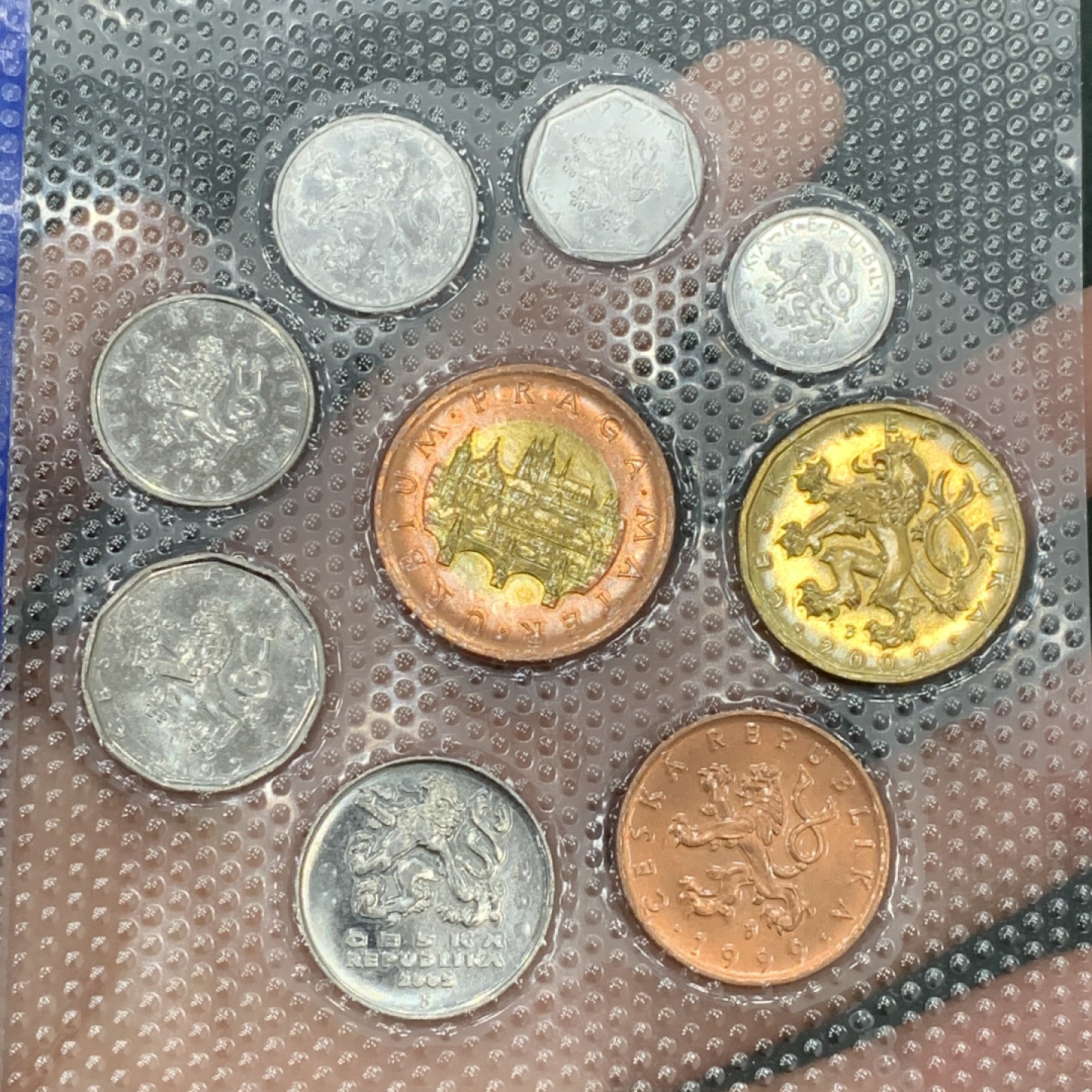 《竞宝斋》第140场-周日，周一，周四 3拍 (全场包邮) 捷克 九枚套 不同面值