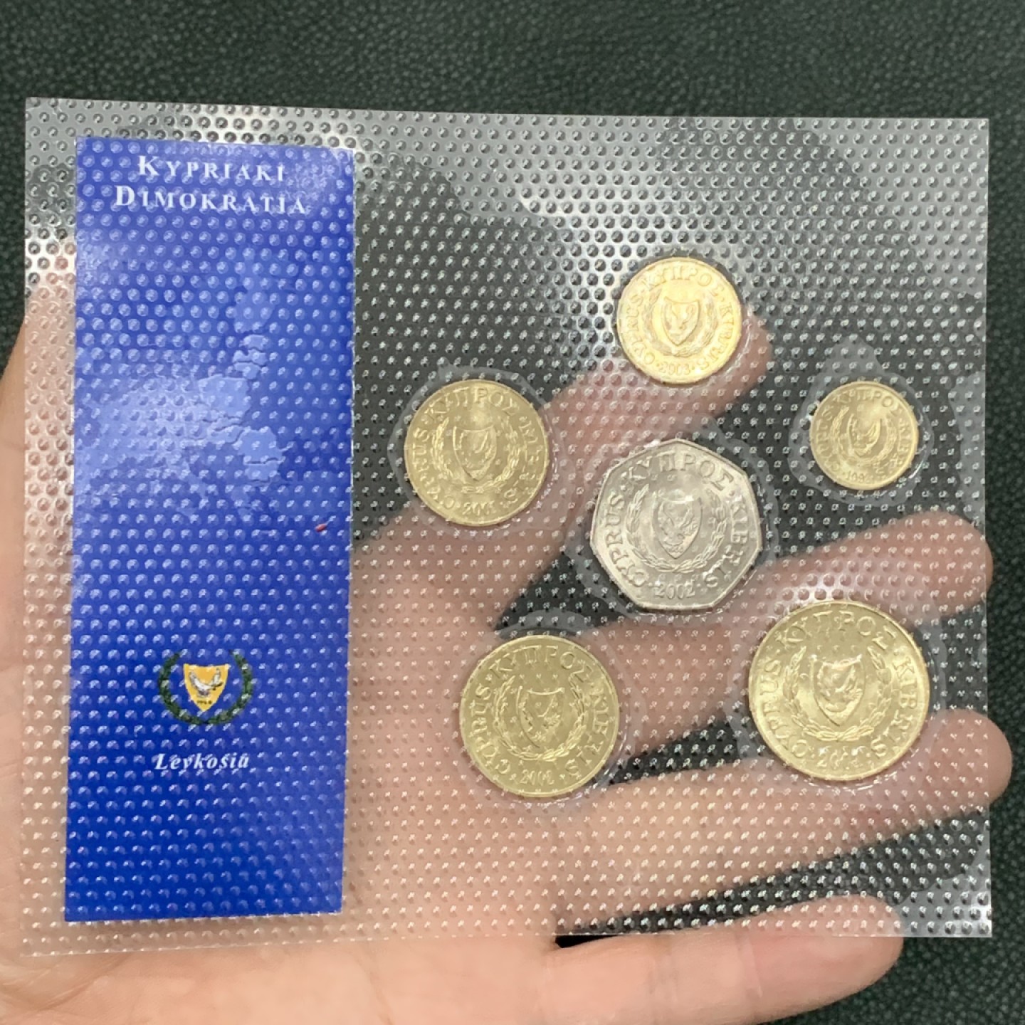 《竞宝斋》第140场-周日，周一，周四 3拍 (全场包邮) 塞浦路斯 六枚套 不同面值 稀少