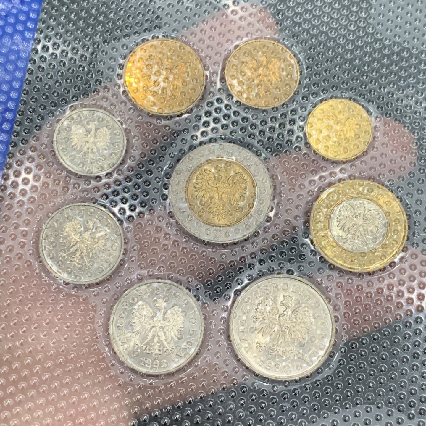 《竞宝斋》第140场-周日，周一，周四 3拍 (全场包邮) 波兰 九枚套 不同面值