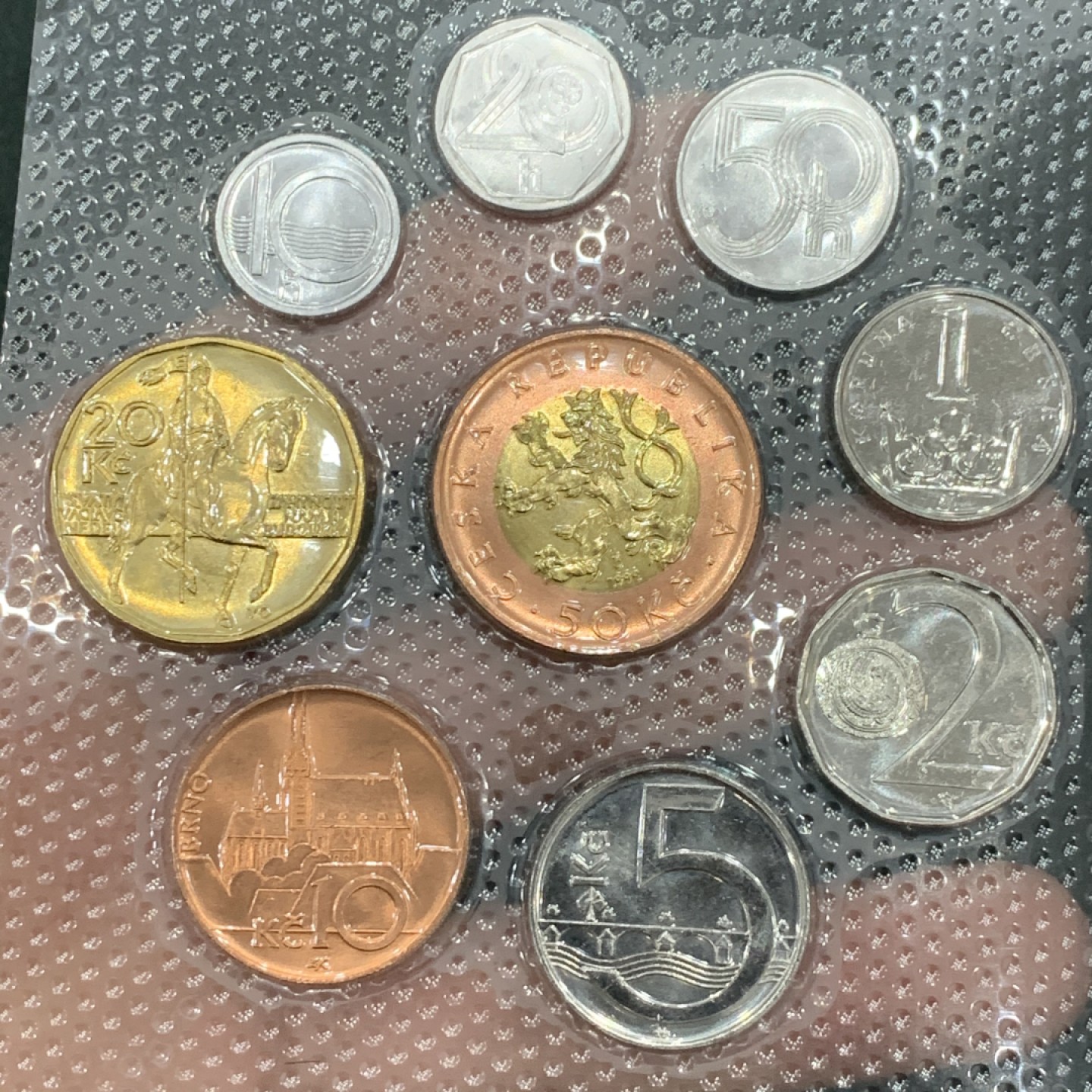 《竞宝斋》第140场-周日，周一，周四 3拍 (全场包邮) 捷克 九枚套 不同面值