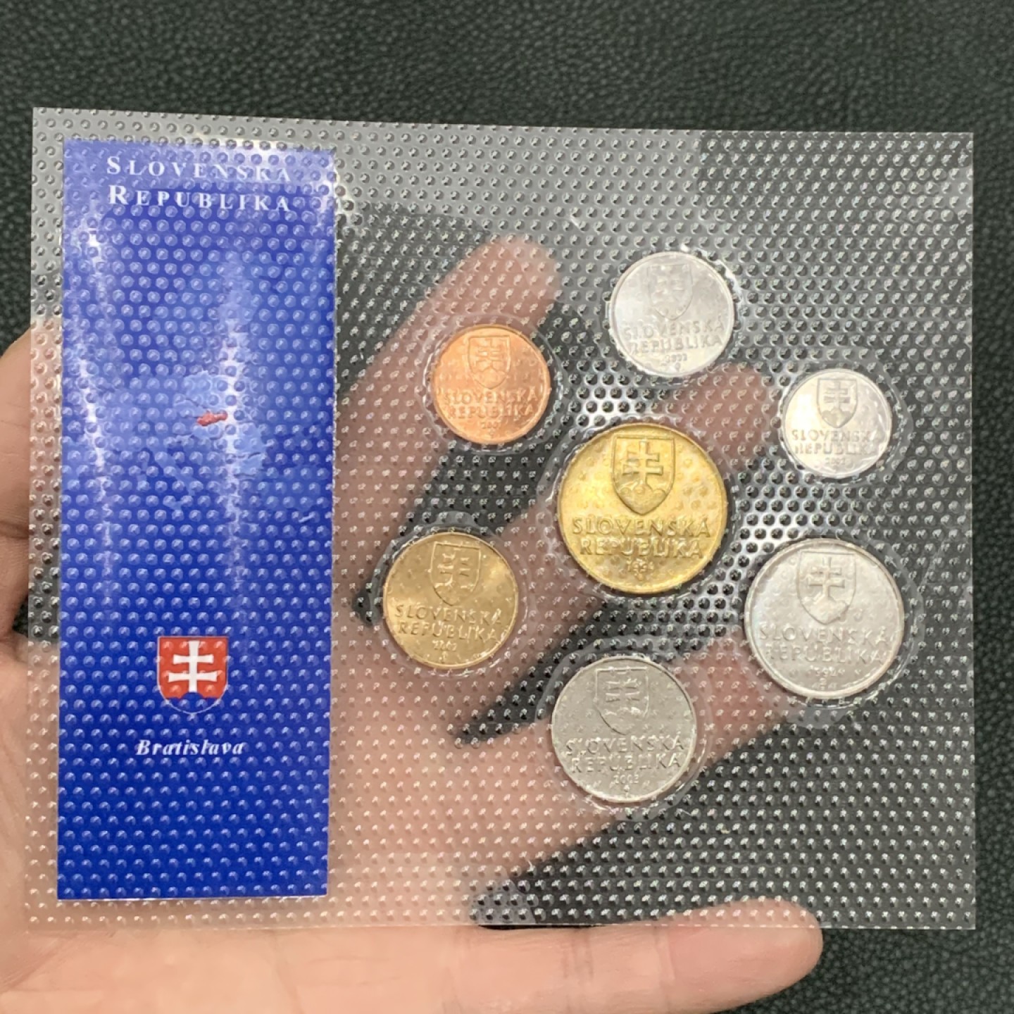 《竞宝斋》第140场-周日，周一，周四 3拍 (全场包邮) 斯洛伐克 七枚套 不同面值