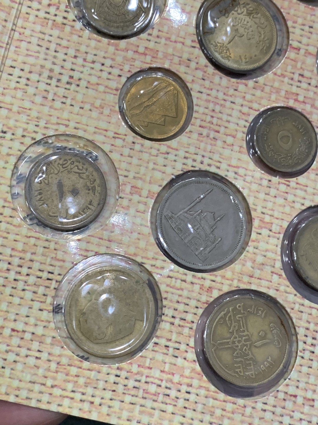 《竞宝斋》第140场-周日，周一，周四 3拍 (全场包邮) 埃及 十二枚套 不同硬币