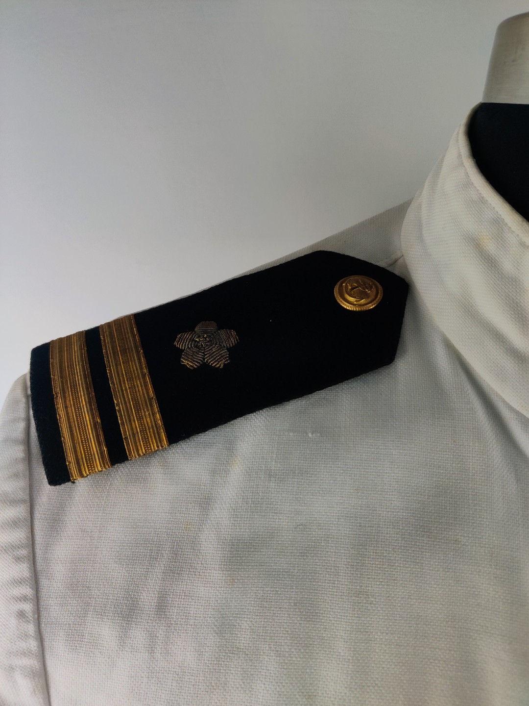 全场0元起拍 第35期 咸鱼国勋章拍卖专场 3月5日（周日）下午6：00开始 日本海上自卫队 早期60年代夏季白色常服一套