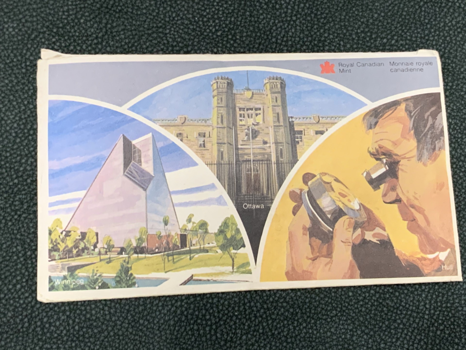 《竞宝斋》第140场-周日，周一，周四 3拍 (全场包邮) 加拿大 1979年六枚套 不同面值 原厂封装带外壳