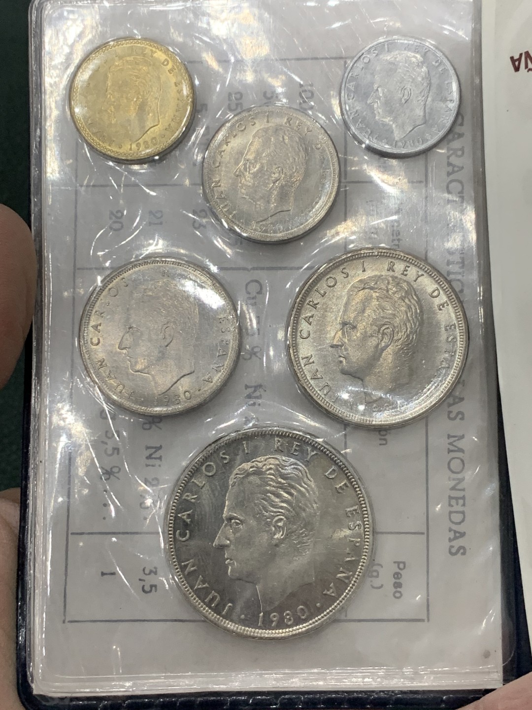 《竞宝斋》第140场-周日，周一，周四 3拍 (全场包邮) 西班牙 1982年世界杯六枚套 不同面值