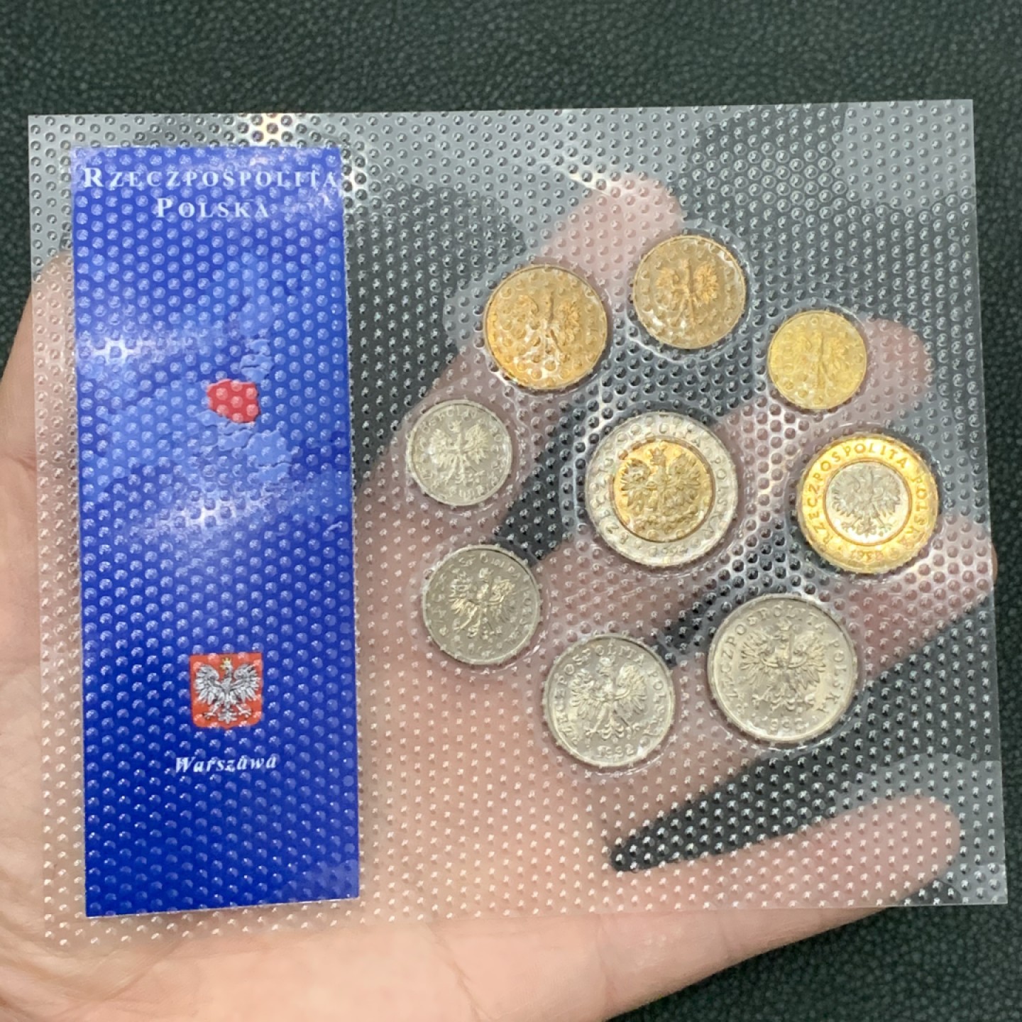 《竞宝斋》第140场-周日，周一，周四 3拍 (全场包邮) 波兰 九枚套 不同面值