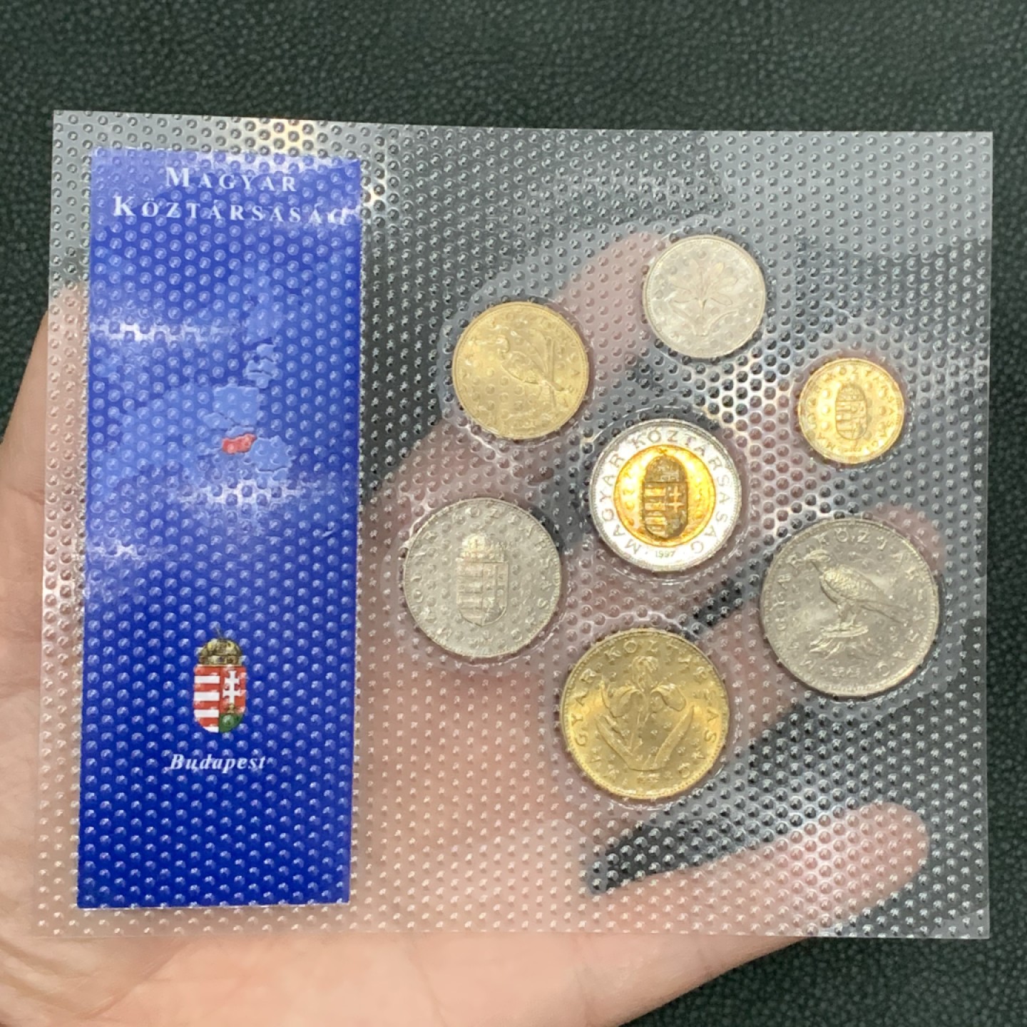 《竞宝斋》第140场-周日，周一，周四 3拍 (全场包邮) 匈牙利 七枚套 不同面值