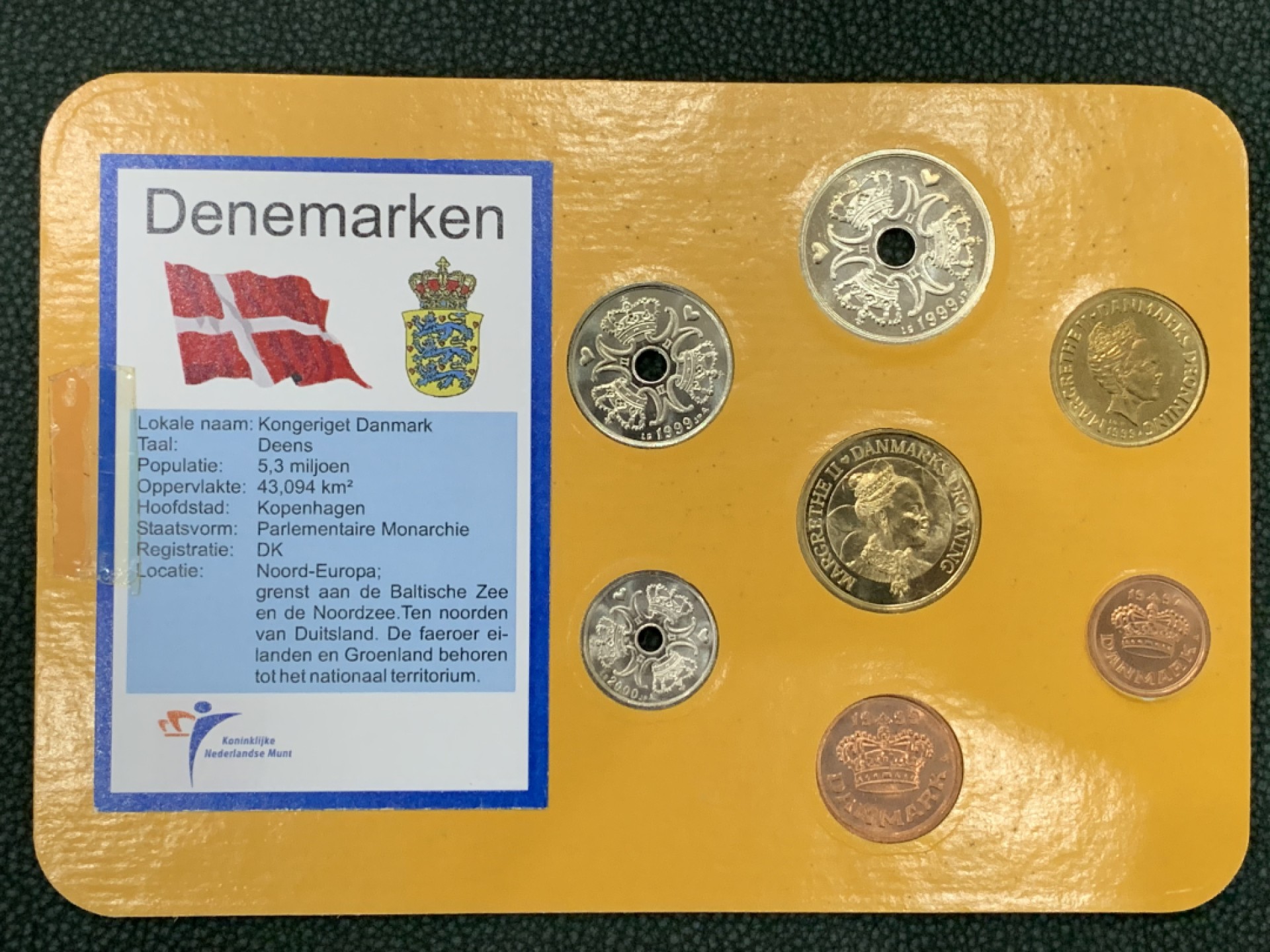 《竞宝斋》第140场-周日，周一，周四 3拍 (全场包邮) 丹麦 七枚套 不同面值