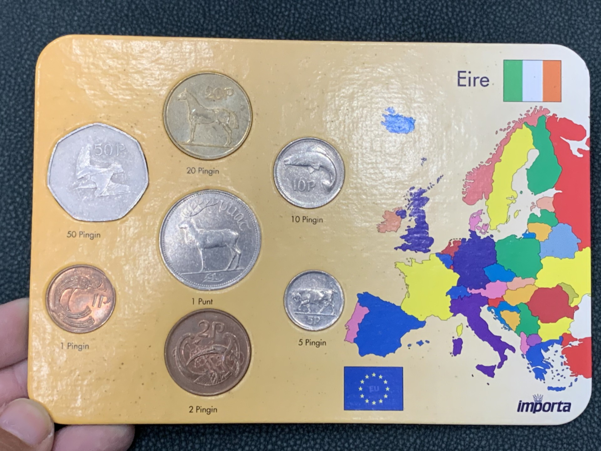 《竞宝斋》第140场-周日，周一，周四 3拍 (全场包邮) 爱尔兰七枚套 不同面值