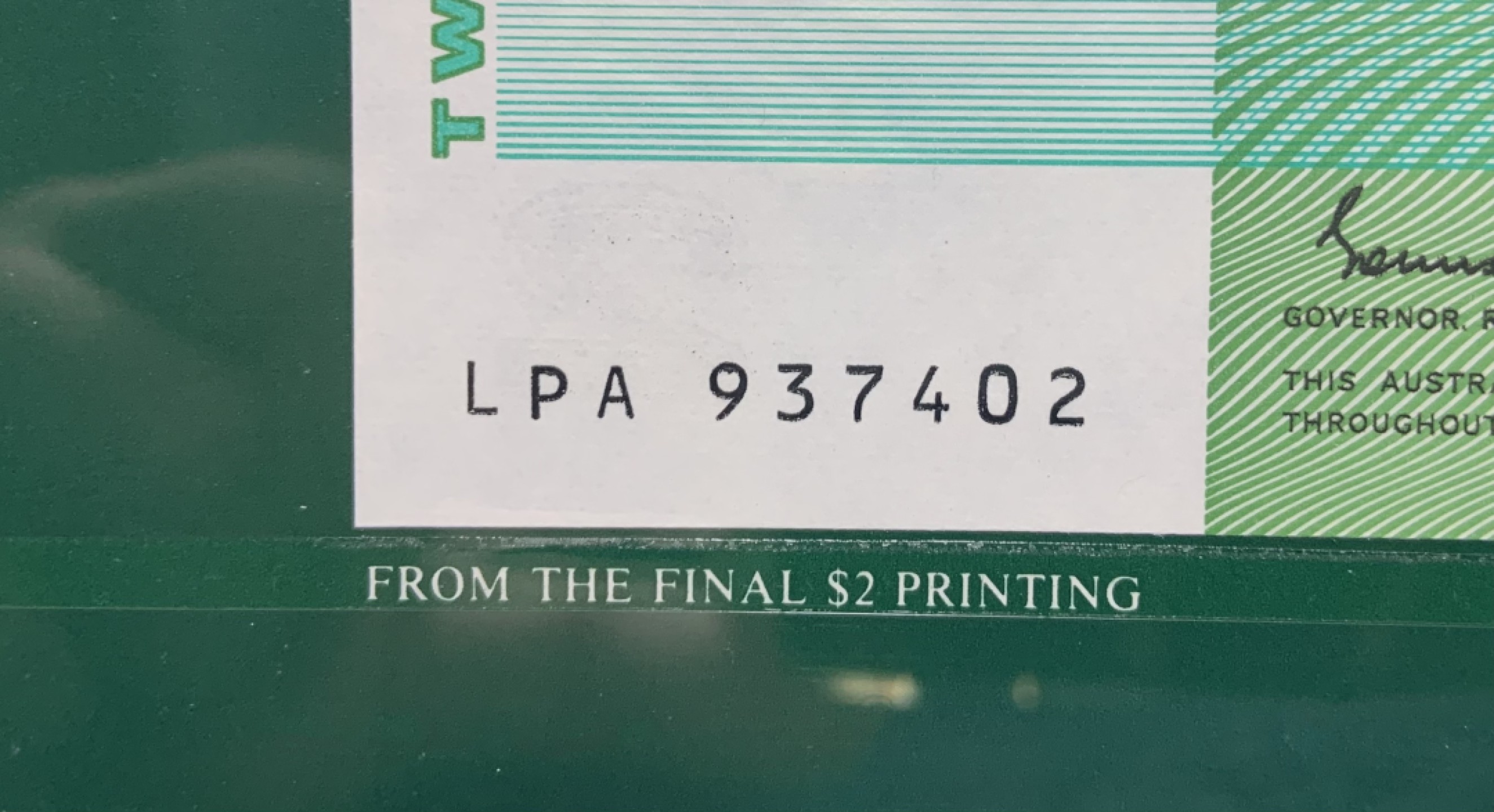 收藏联盟Quantum Auction 第236期拍卖 澳大利亚1988年2元纸币册  品相全新UNC  带原册