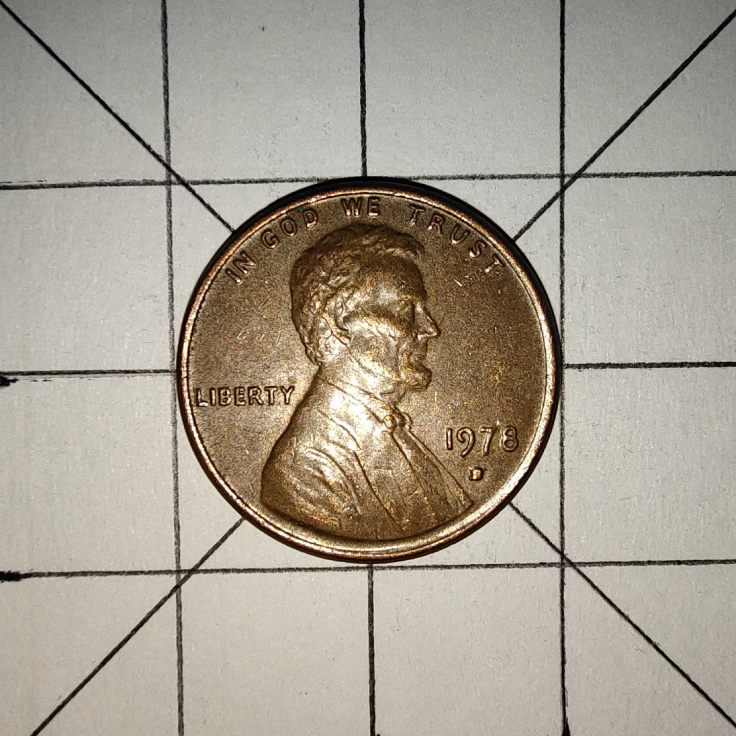 世界硬币第13期(满20包邮，可多场累计。捡漏，无押金，无佣金) 美国1美分1978年