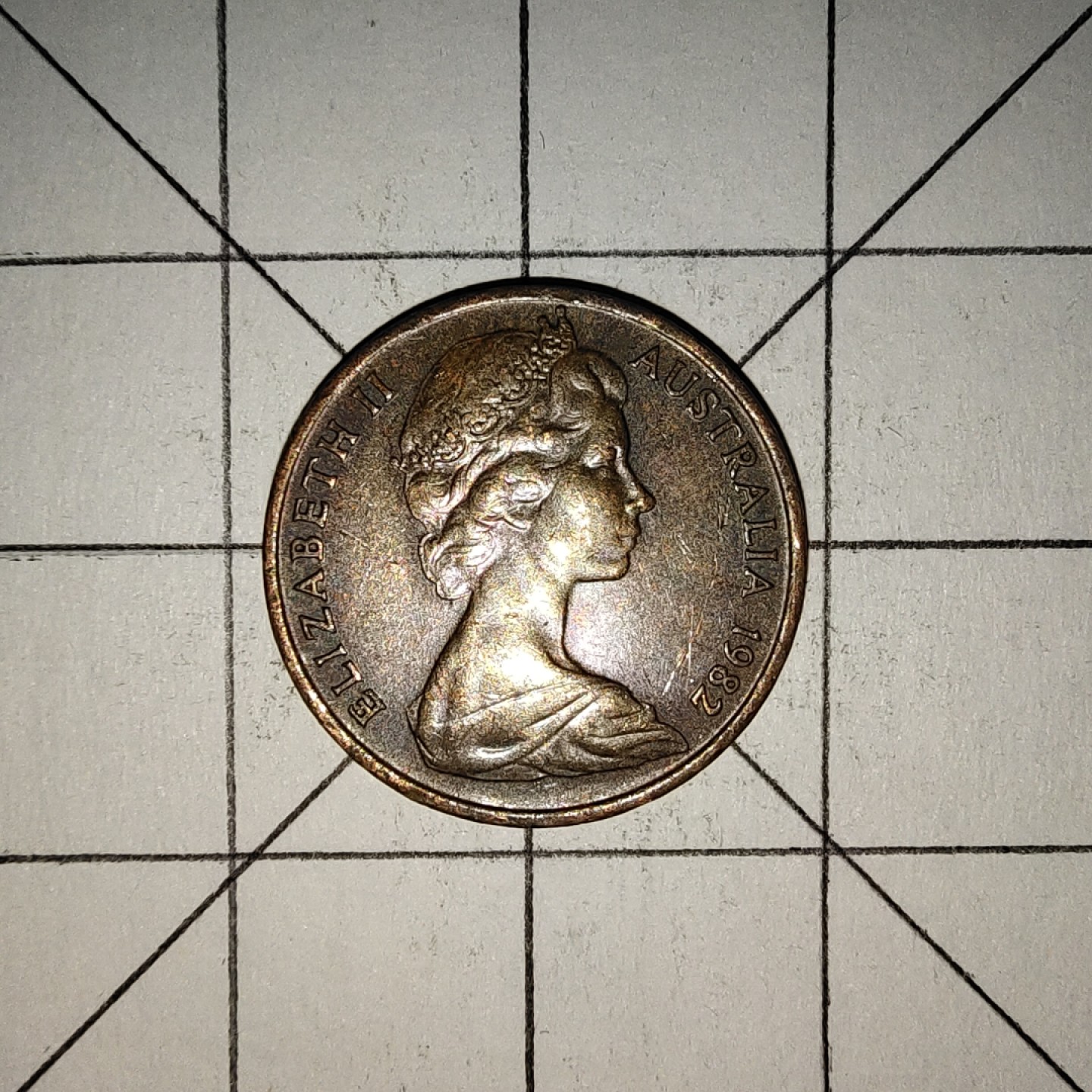 世界硬币第13期(满20包邮，可多场累计。捡漏，无押金，无佣金) 澳大利亚1分1982年