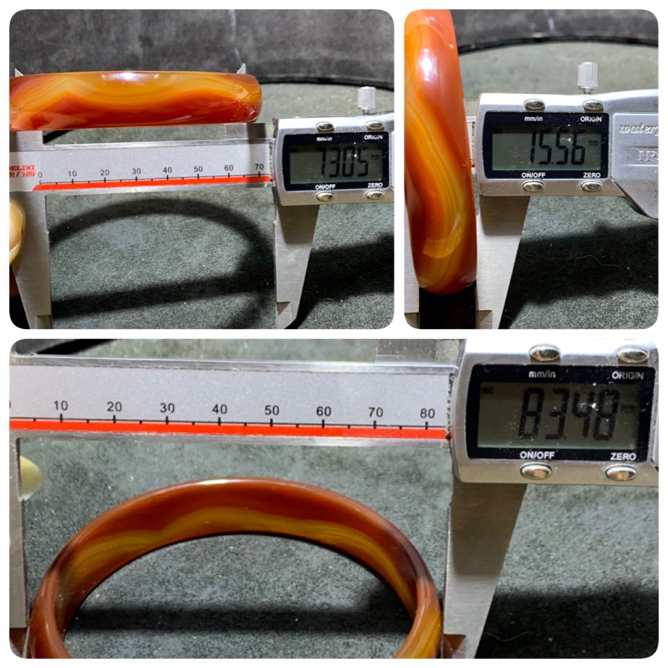 精美高玉化缠丝玛瑙手镯一只