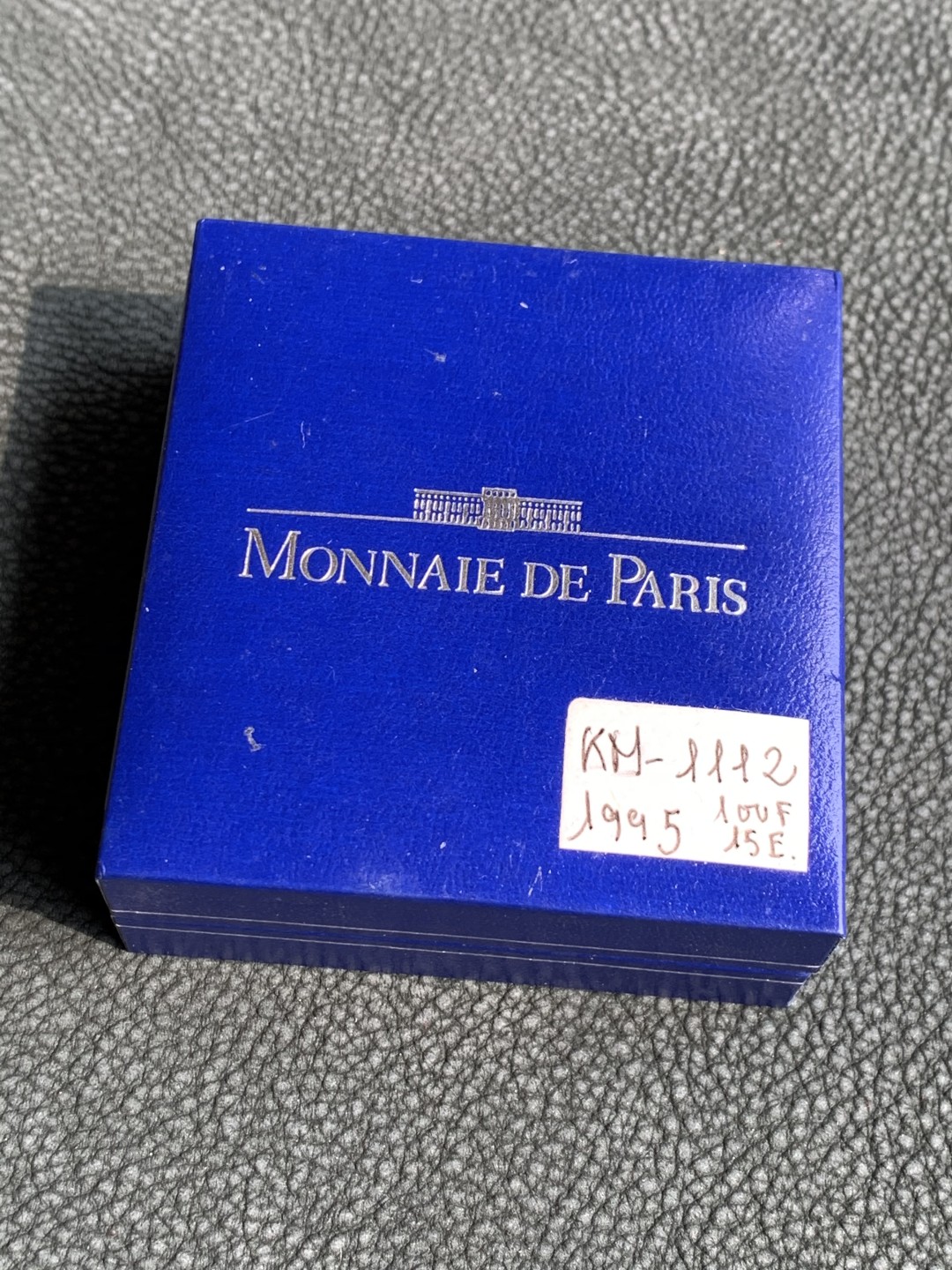 《竞宝斋》第140场-周日，周一，周四 3拍 (全场包邮) 法国1995年 阿尔罕布拉宫 100法郎精制大银币 原盒证书