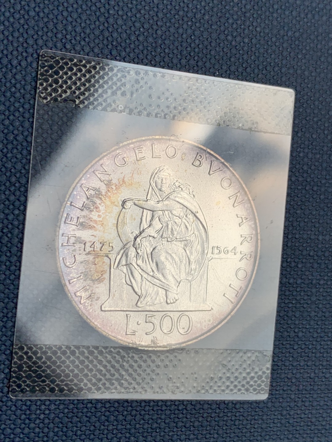 《竞宝斋》第140场-周日，周一，周四 3拍 (全场包邮) 梵蒂冈 1975年 500里拉纪念 好品带彩