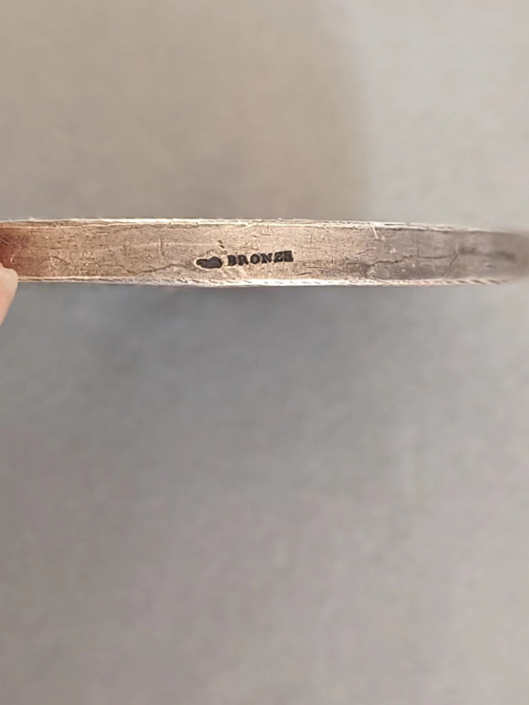 欧洲勋章纪念章第九期 法国果树协会镀银铜章，5cm