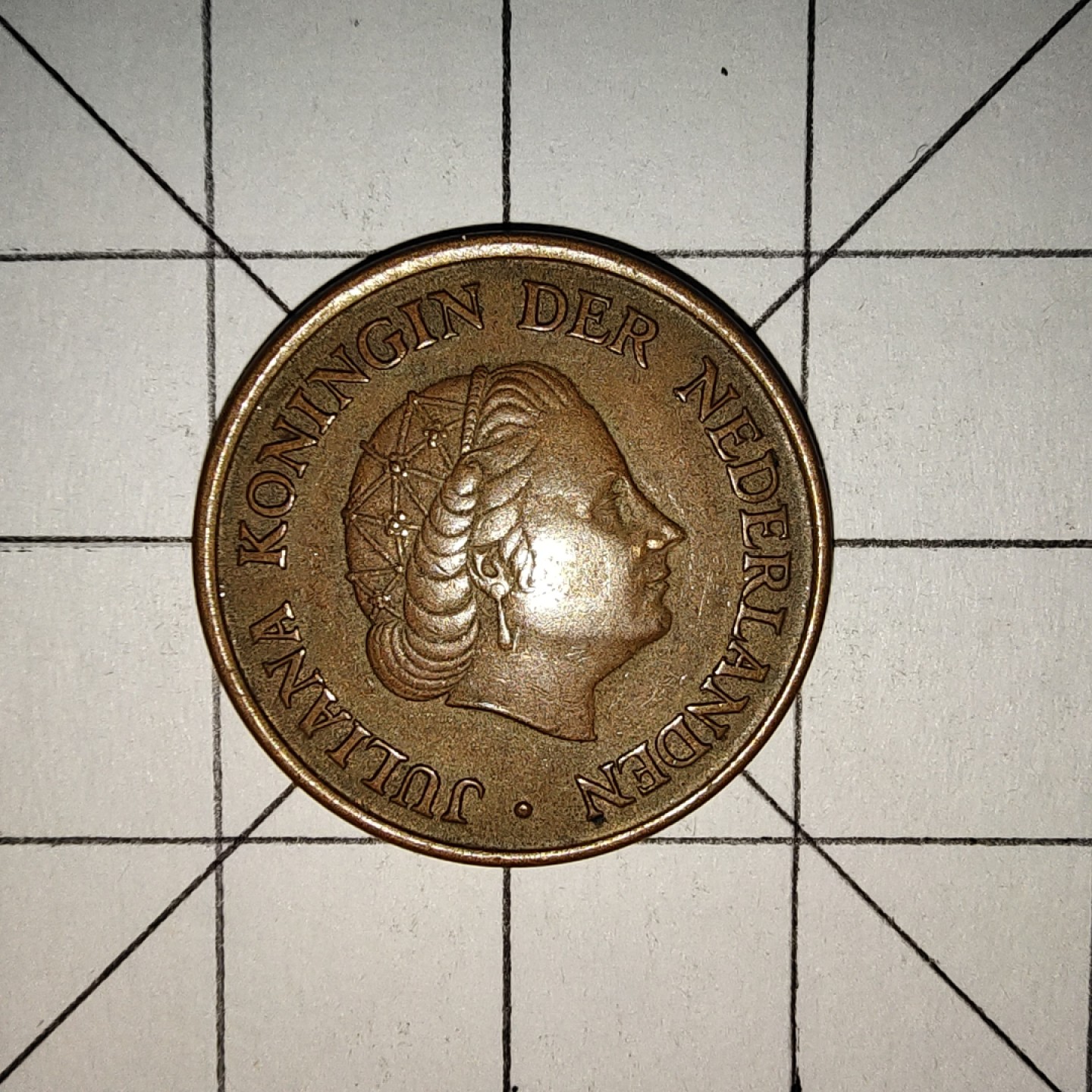 世界硬币第13期(满20包邮，可多场累计。捡漏，无押金，无佣金) 荷兰5分1963年