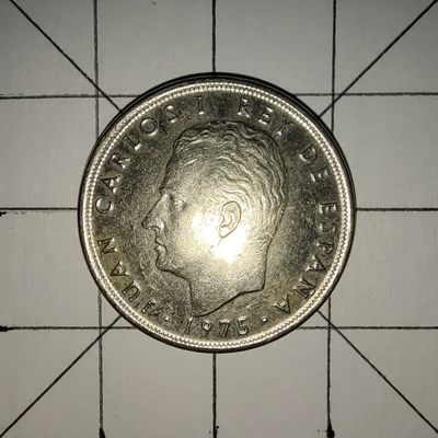 世界硬币第13期(满20包邮，可多场累计。捡漏，无押金，无佣金) - 西班牙5比塞塔1975年