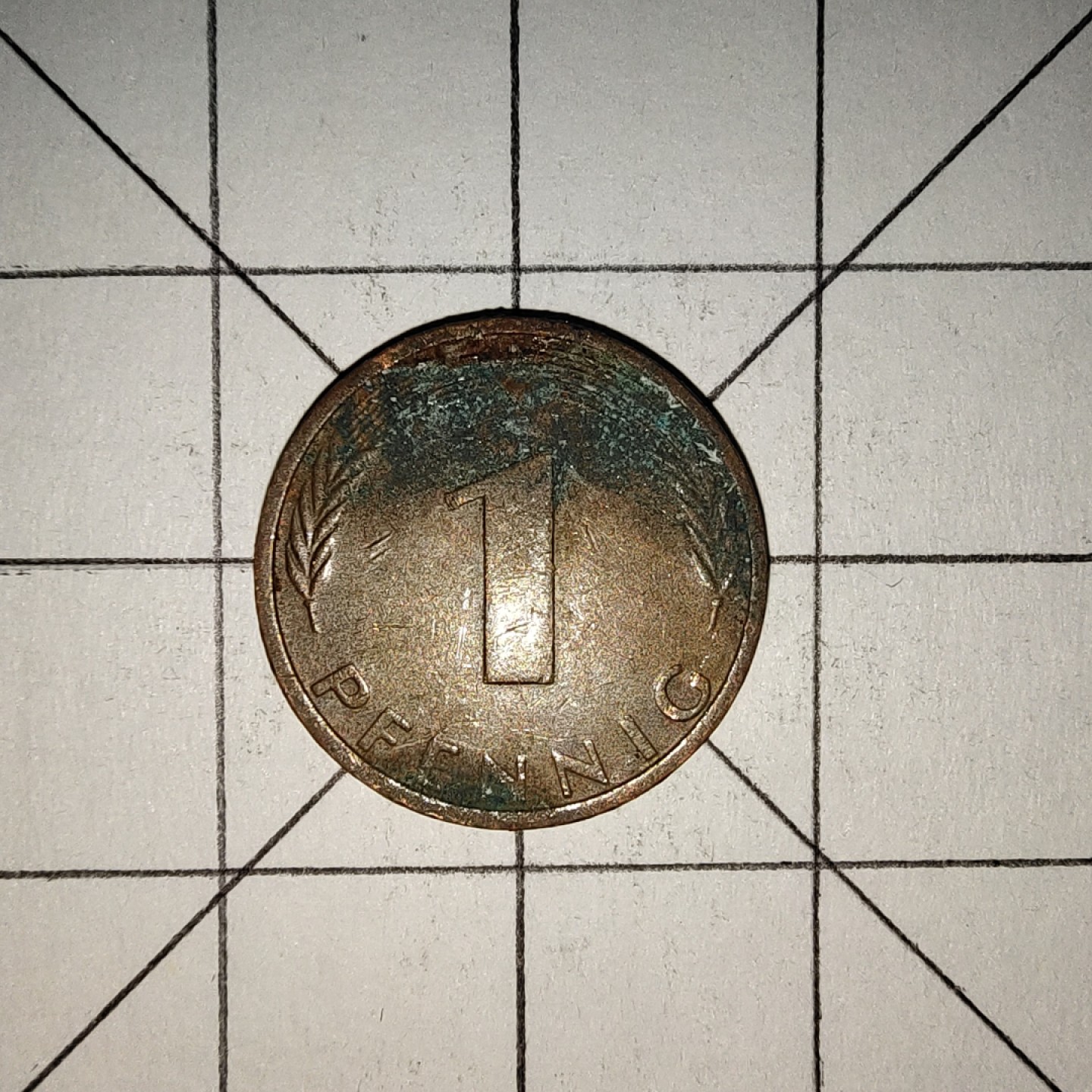 世界硬币第13期(满20包邮，可多场累计。捡漏，无押金，无佣金) 德国1芬尼1976年