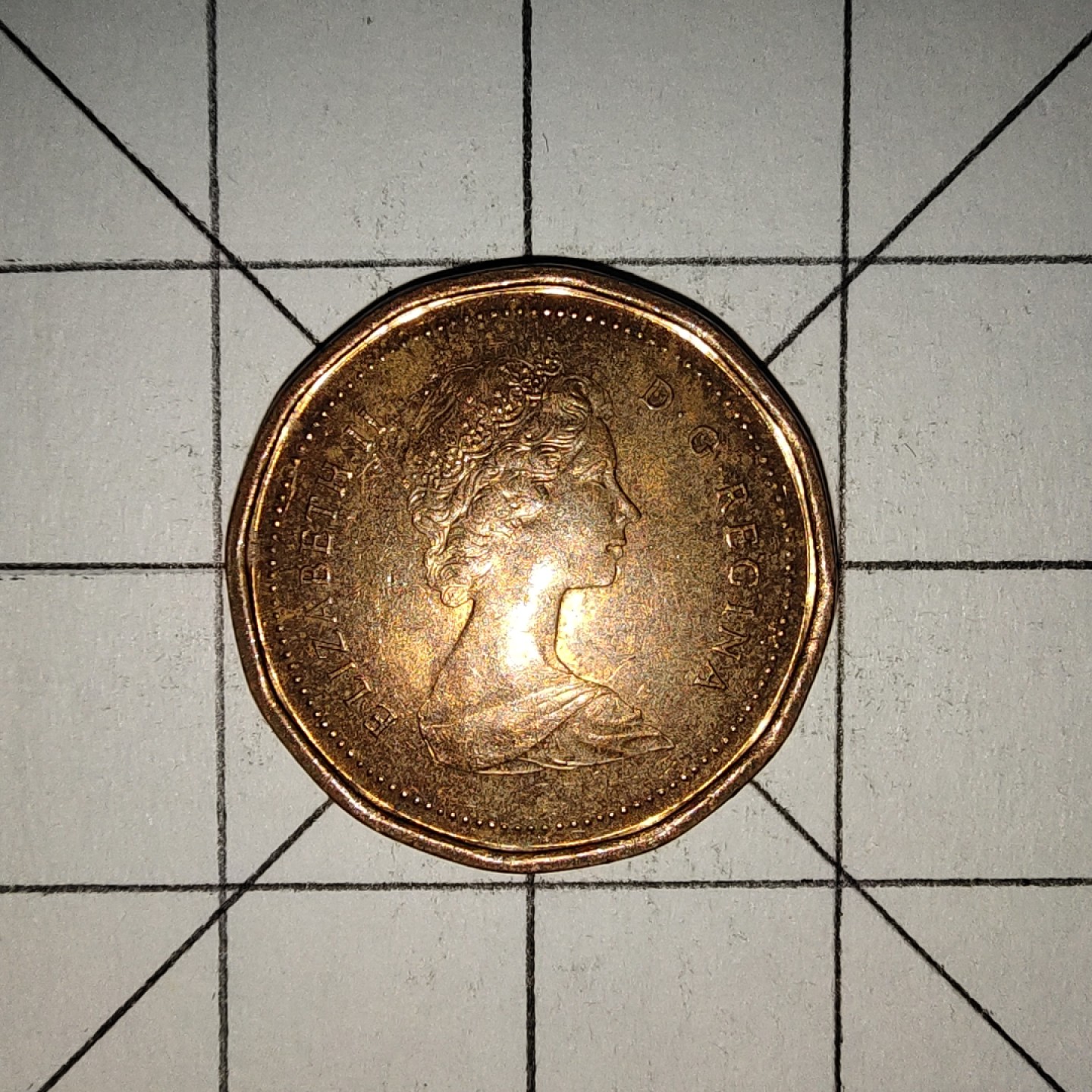 世界硬币第13期(满20包邮，可多场累计。捡漏，无押金，无佣金) 加拿大1分1982年