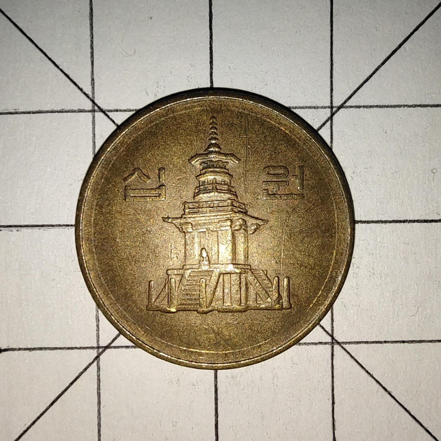 世界硬币第13期(满20包邮，可多场累计。捡漏，无押金，无佣金) 韩国10韩元1988年