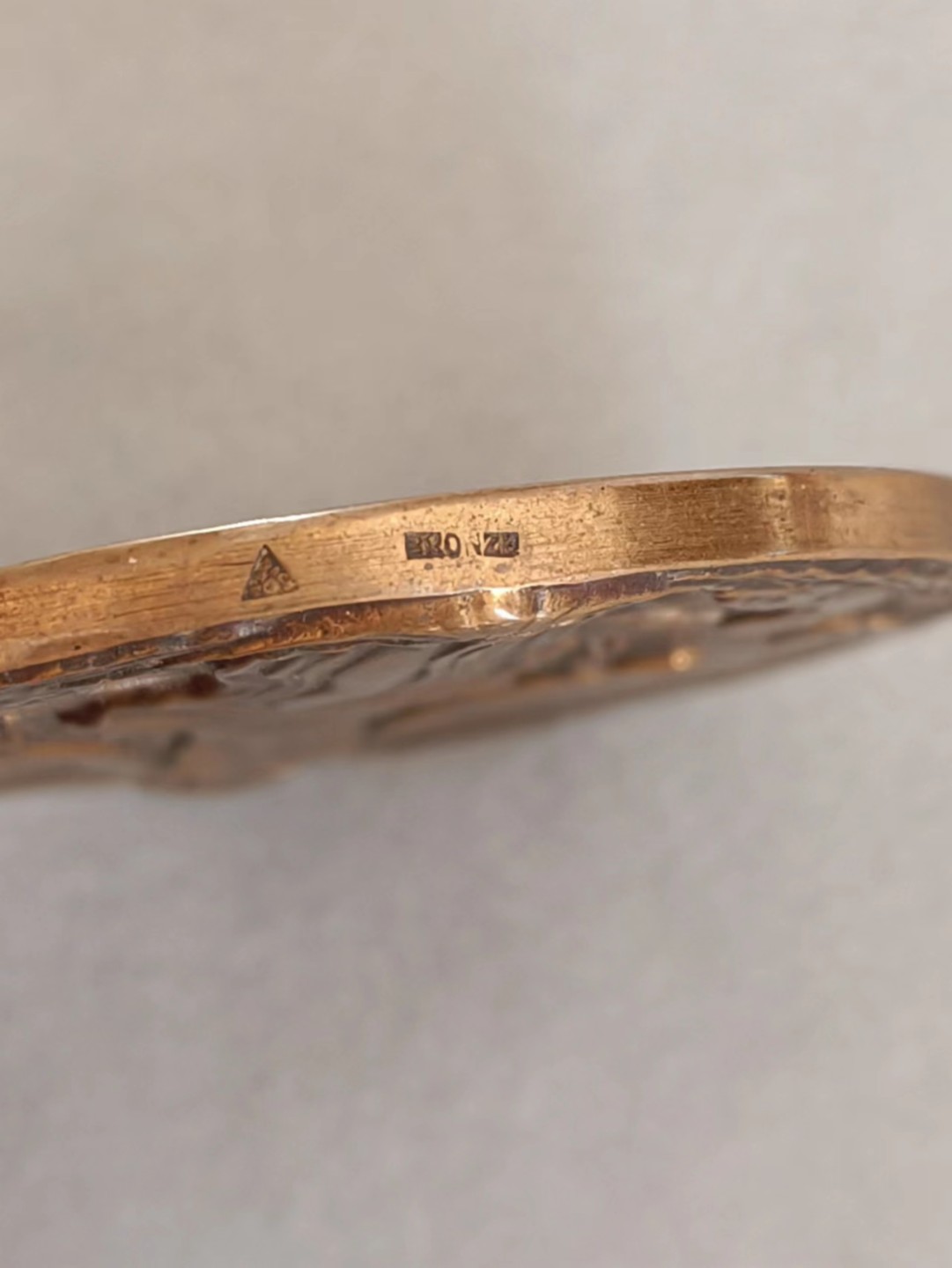 欧洲勋章纪念章第九期 1950-1961年“自由”号班轮，50mm，三角边铭。