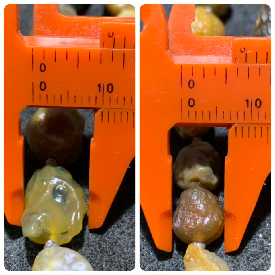精美阿拉善戈壁筋脉玛瑙原石108项链一条，