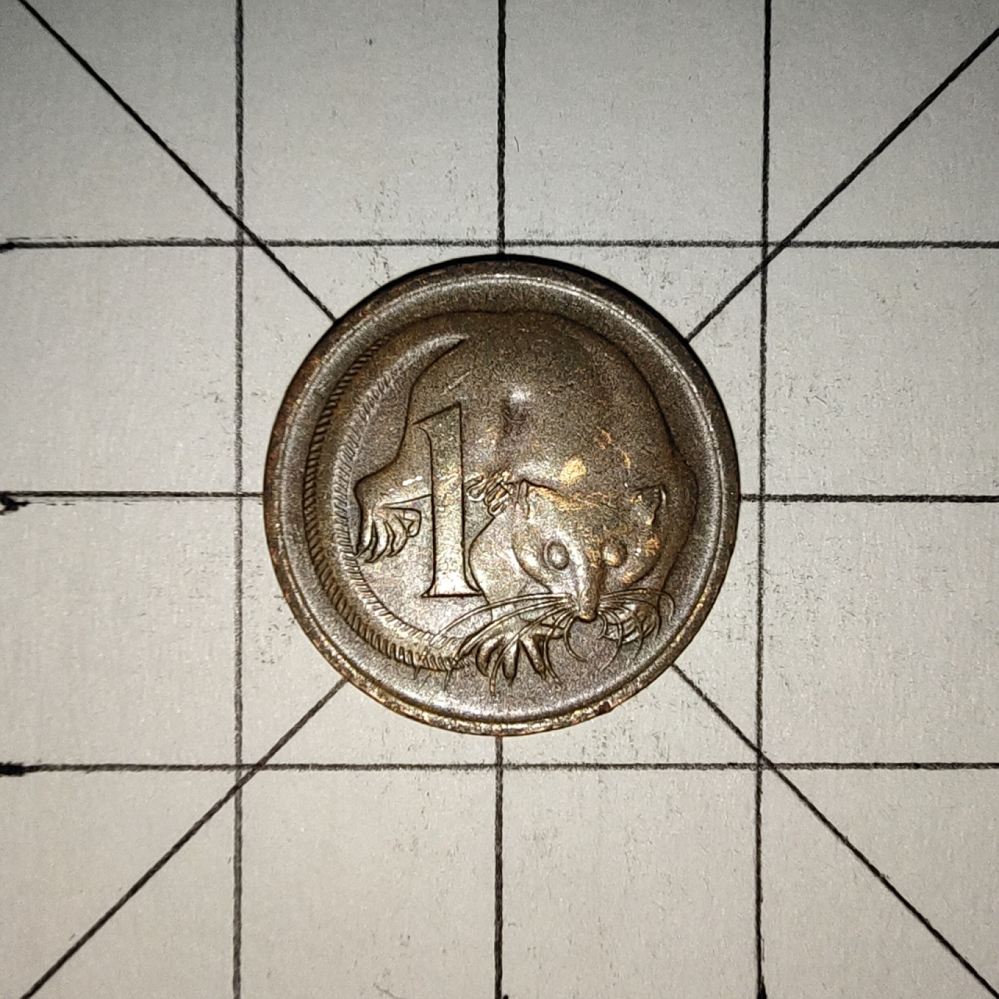 世界硬币第13期(满20包邮，可多场累计。捡漏，无押金，无佣金) 澳大利亚1分1982年