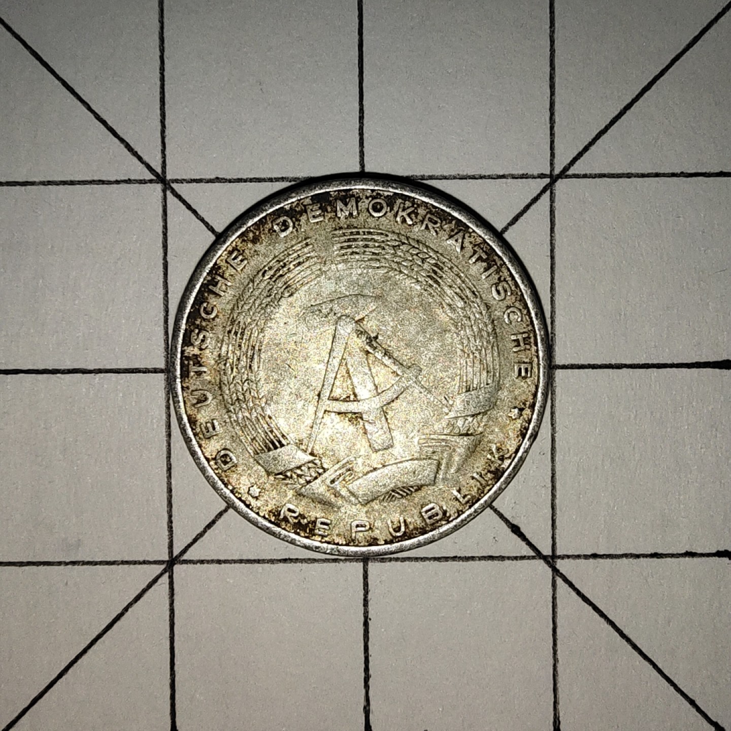 世界硬币第13期(满20包邮，可多场累计。捡漏，无押金，无佣金) 德国5芬尼1968年