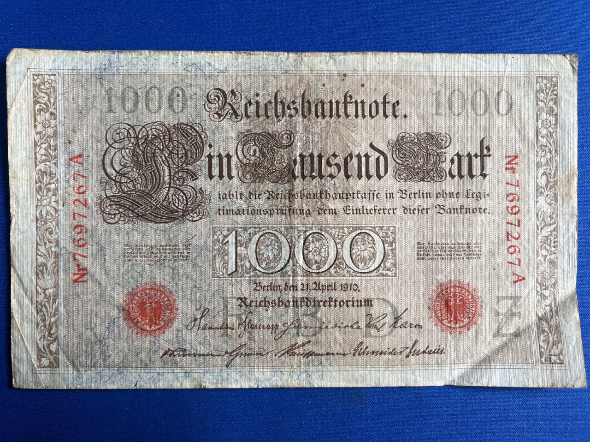 泡泡堂微拍第七十七幕纸币捡漏可累计专场👿👿，零佣金，零押金，累计满二十元包邮，接受代拍业务 德国1000马克