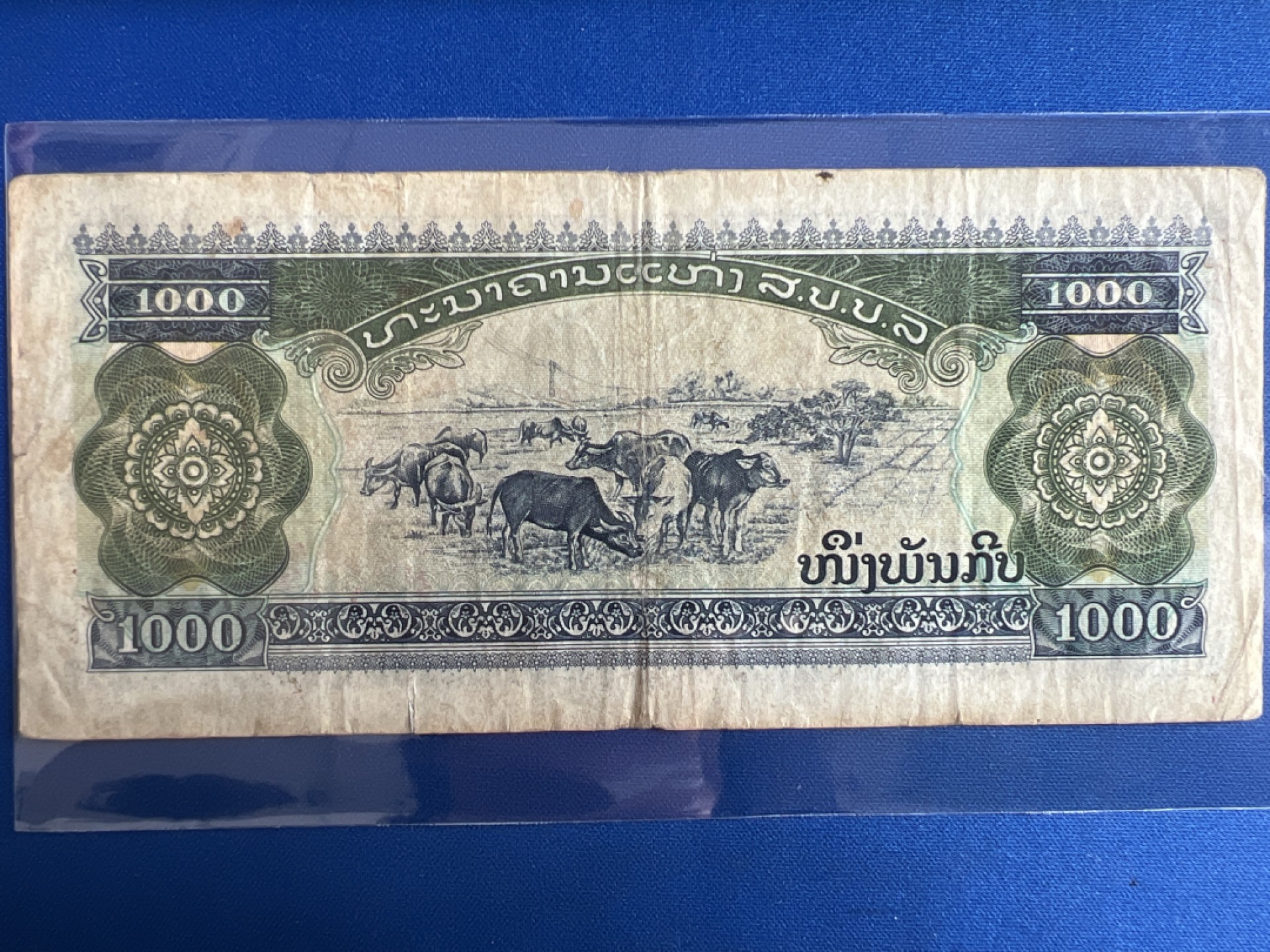 泡泡堂微拍第七十七幕纸币捡漏可累计专场👿👿，零佣金，零押金，累计满二十元包邮，接受代拍业务 老挝1000基普