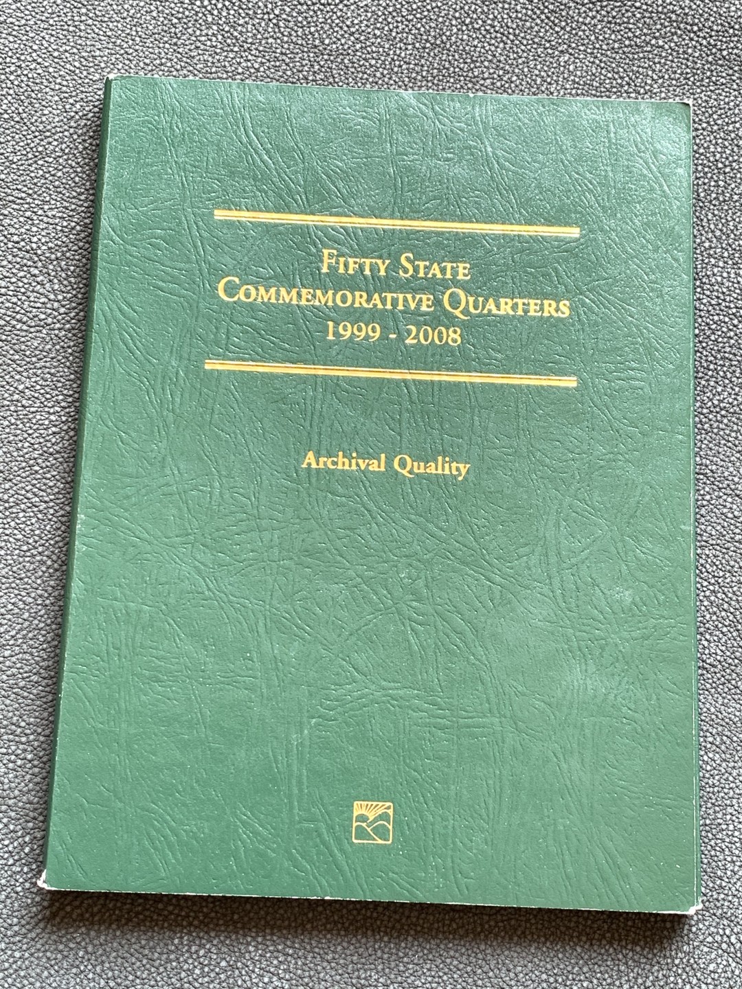 《竞宝斋》第140场-周日，周一，周四 3拍 (全场包邮) 美国 1999-2008 25美分纪念币 套册 含52枚币 一次配齐 少见
