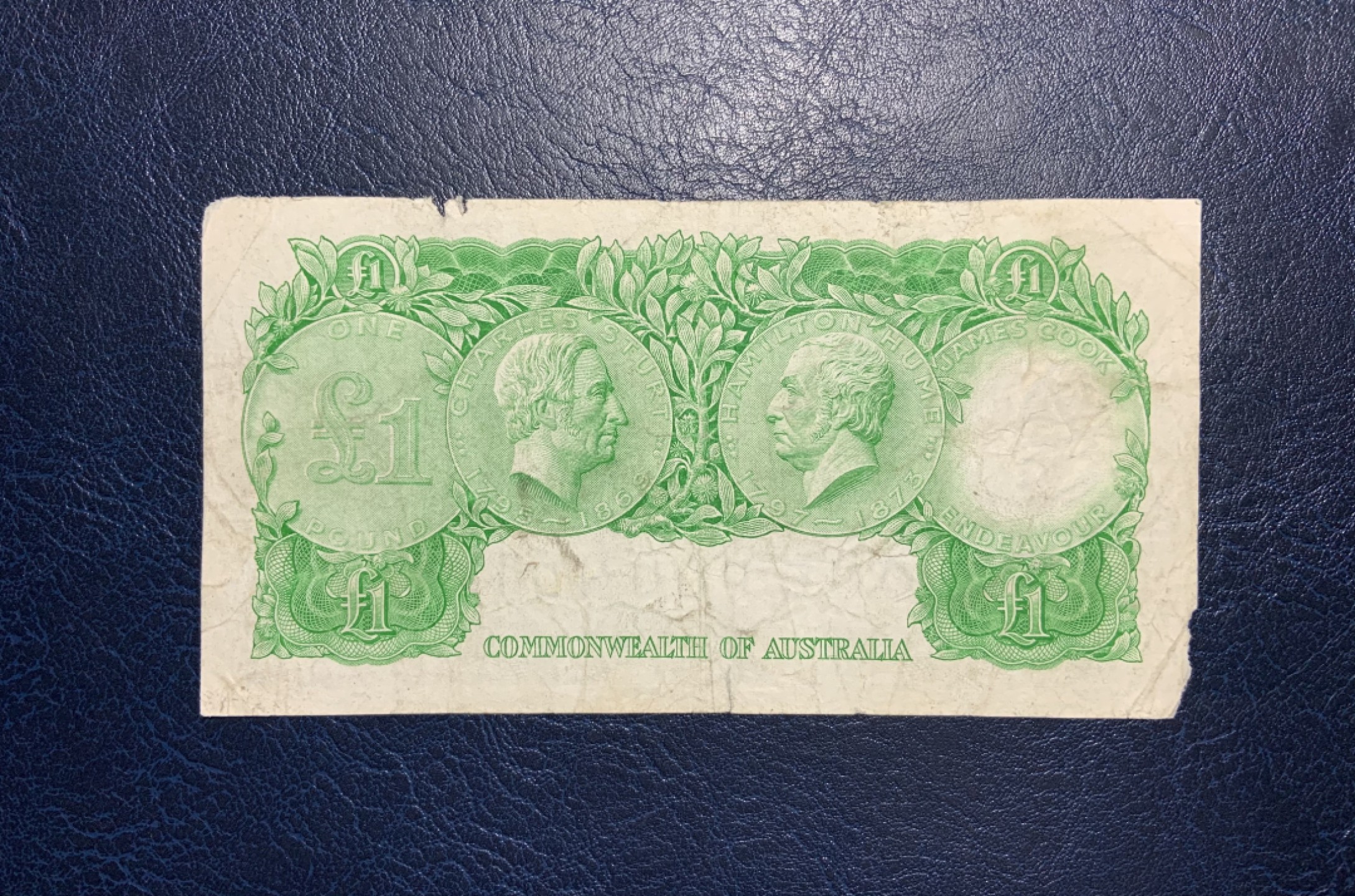 收藏联盟Quantum Auction 第237期拍卖 澳大利亚1961-65年1镑 品相如图 俗称“石膏女王”