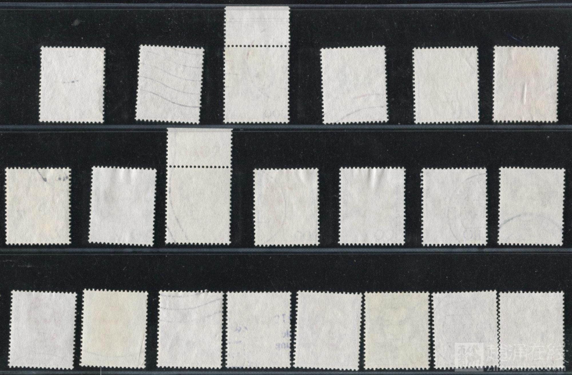 邮票专场 德国杰出女性邮票旧21枚（个别票带边 个别有折