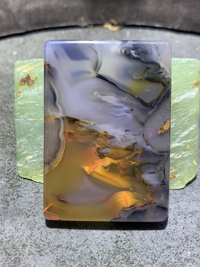 放福利！精美高玉化冻料飘花法库战国红玛瑙牌子一个， - 放福利！精美高玉化冻料飘花法库战国红玛瑙牌子一个，