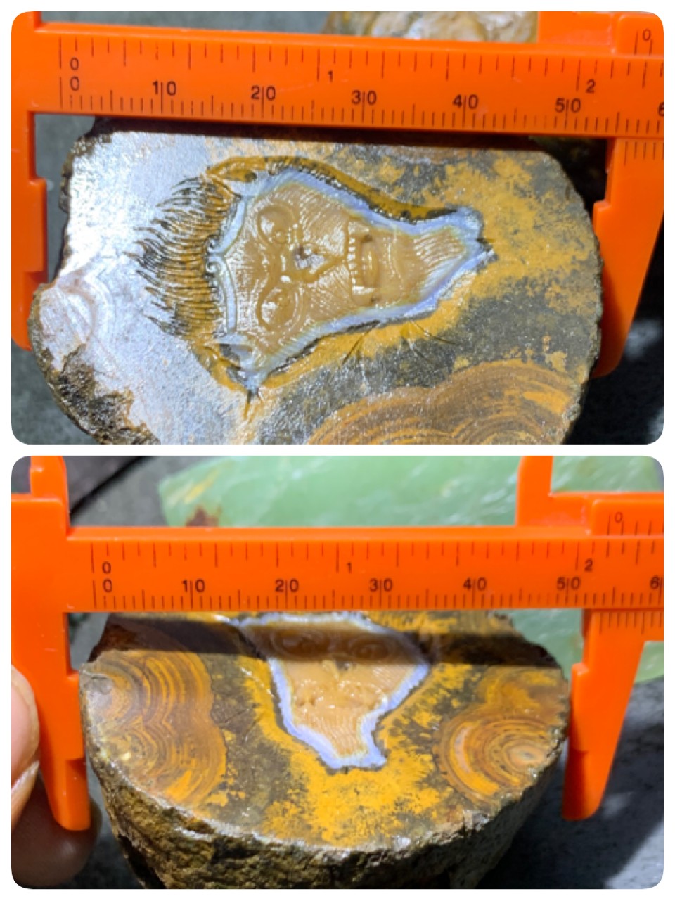 精美天然罕见亚光九眼页岩原石手工雕刻齐天大圣把件(摆件)一个
