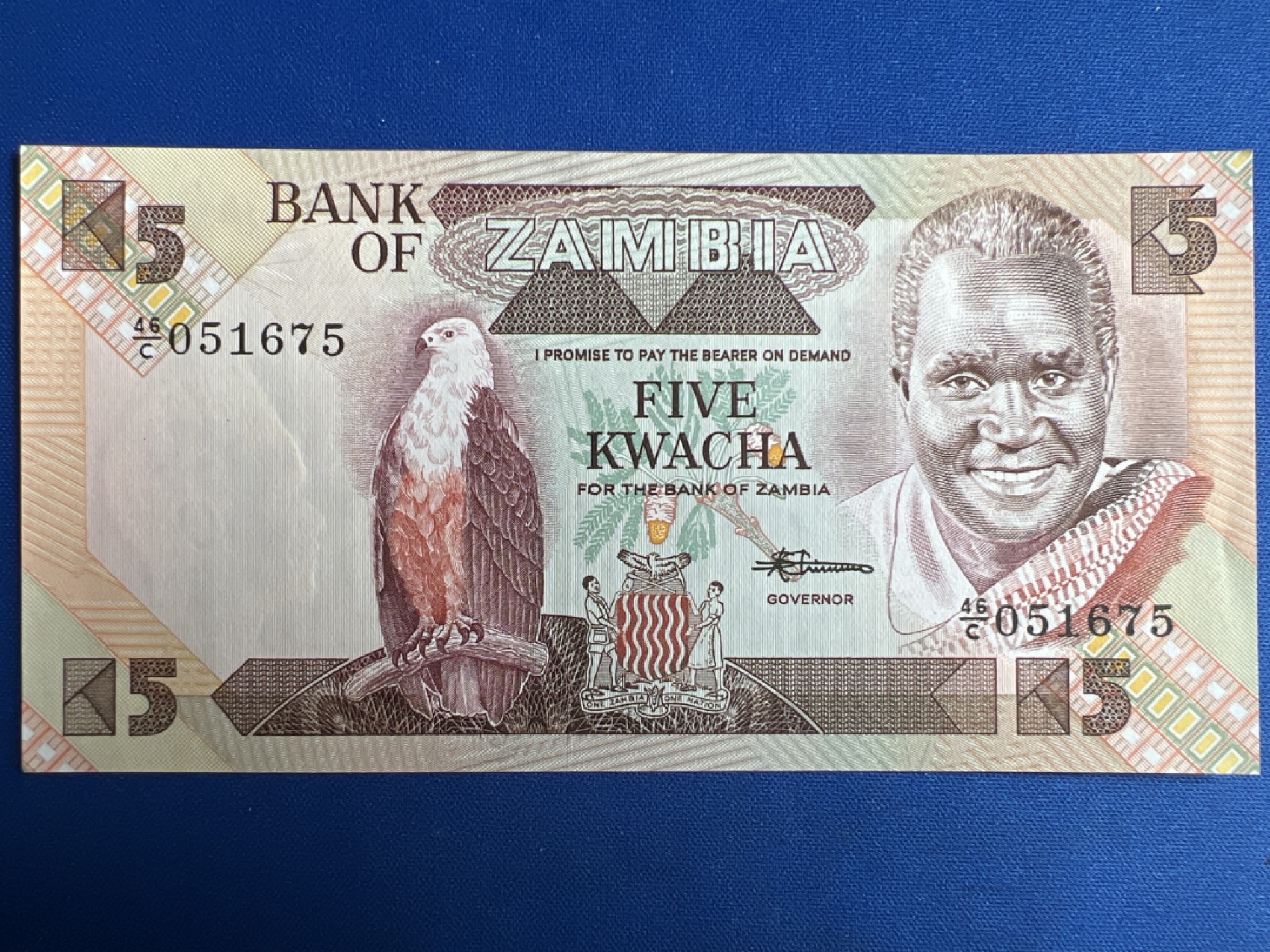 泡泡堂微拍第七十七幕纸币捡漏可累计专场👿👿，零佣金，零押金，累计满二十元包邮，接受代拍业务 赞比亚5克瓦查