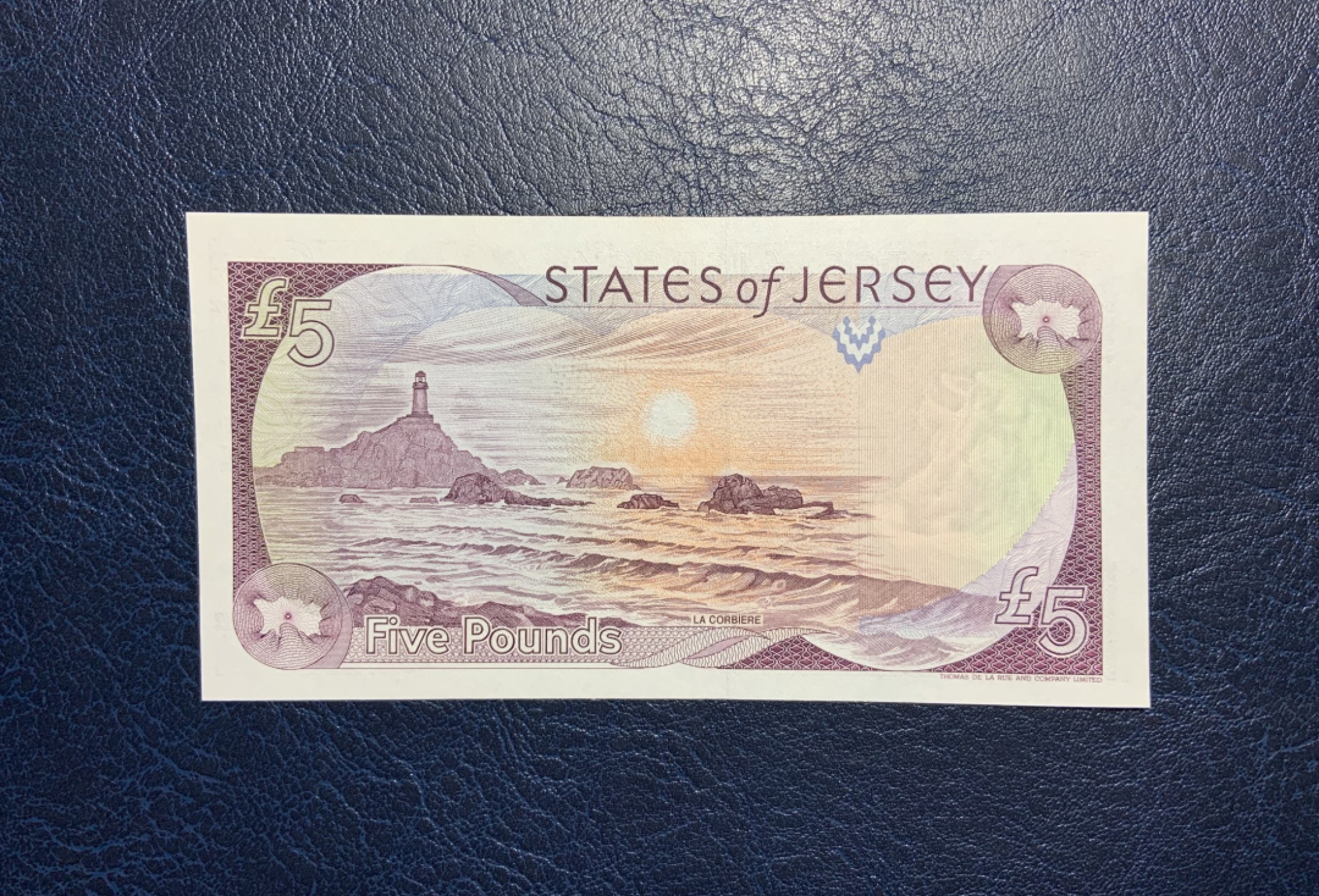 收藏联盟Quantum Auction 第237期拍卖 泽西岛2000年5镑 品相UNC 小号24号